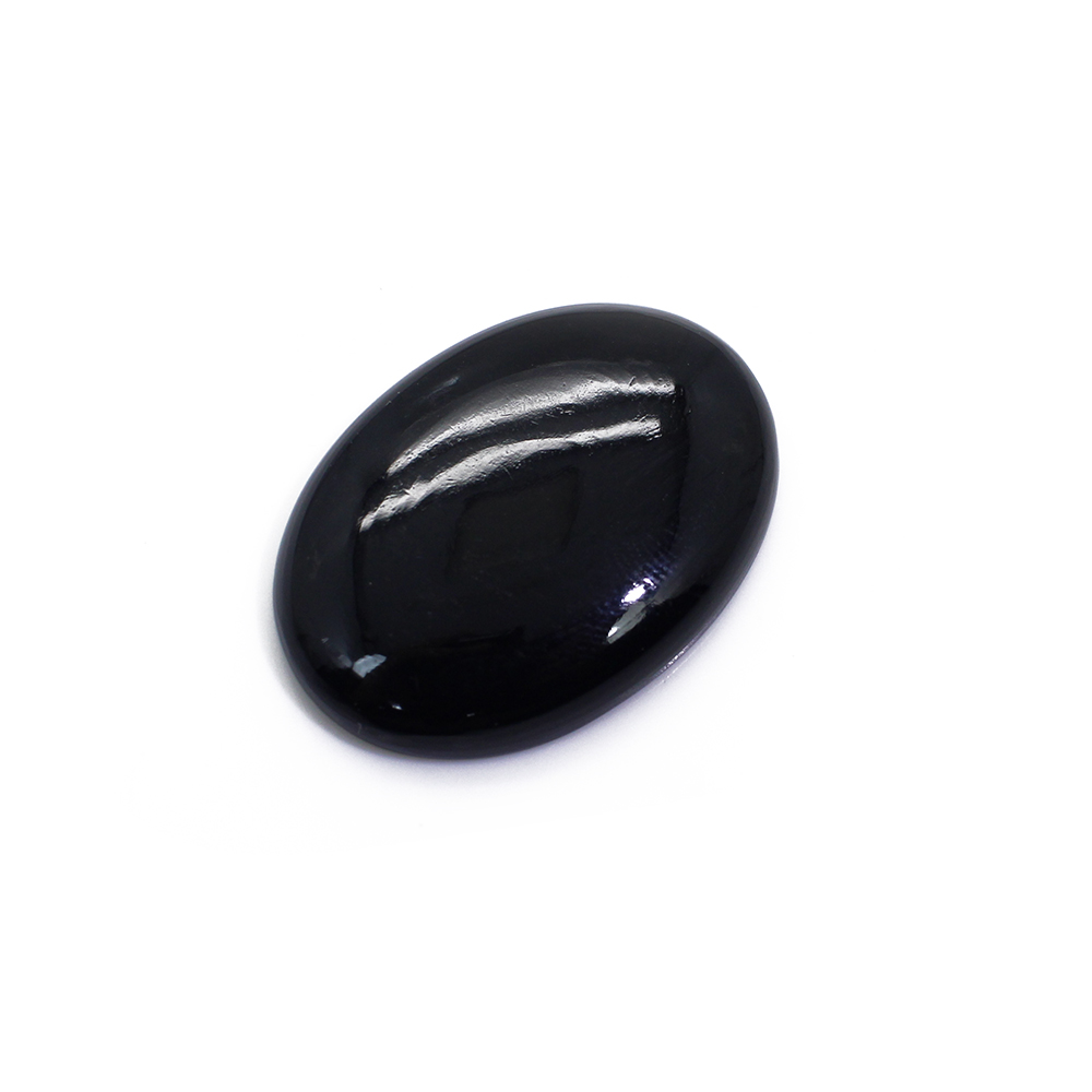 Natural Black Onyx 29x21mm Oval Cabochon 2420 Cts