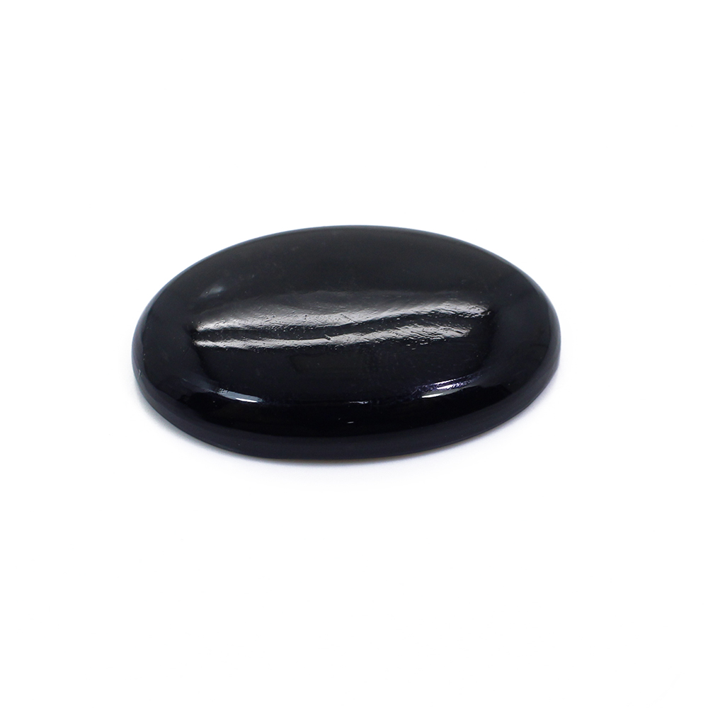 Natural Black Onyx 29x21mm Oval Cabochon 2420 Cts