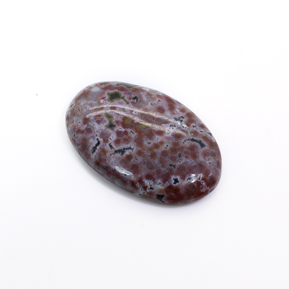 Natural Ocean Jasper 31x20mm Oval Cabochon 2955 Cts