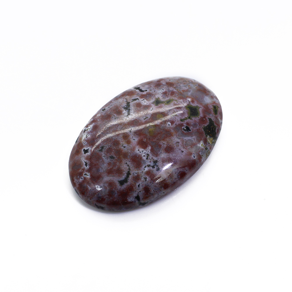 Natural Ocean Jasper 31x20mm Oval Cabochon 2955 Cts