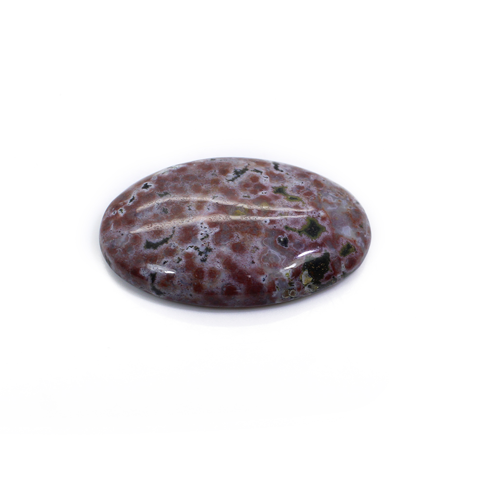 Natural Ocean Jasper 31x20mm Oval Cabochon 2955 Cts