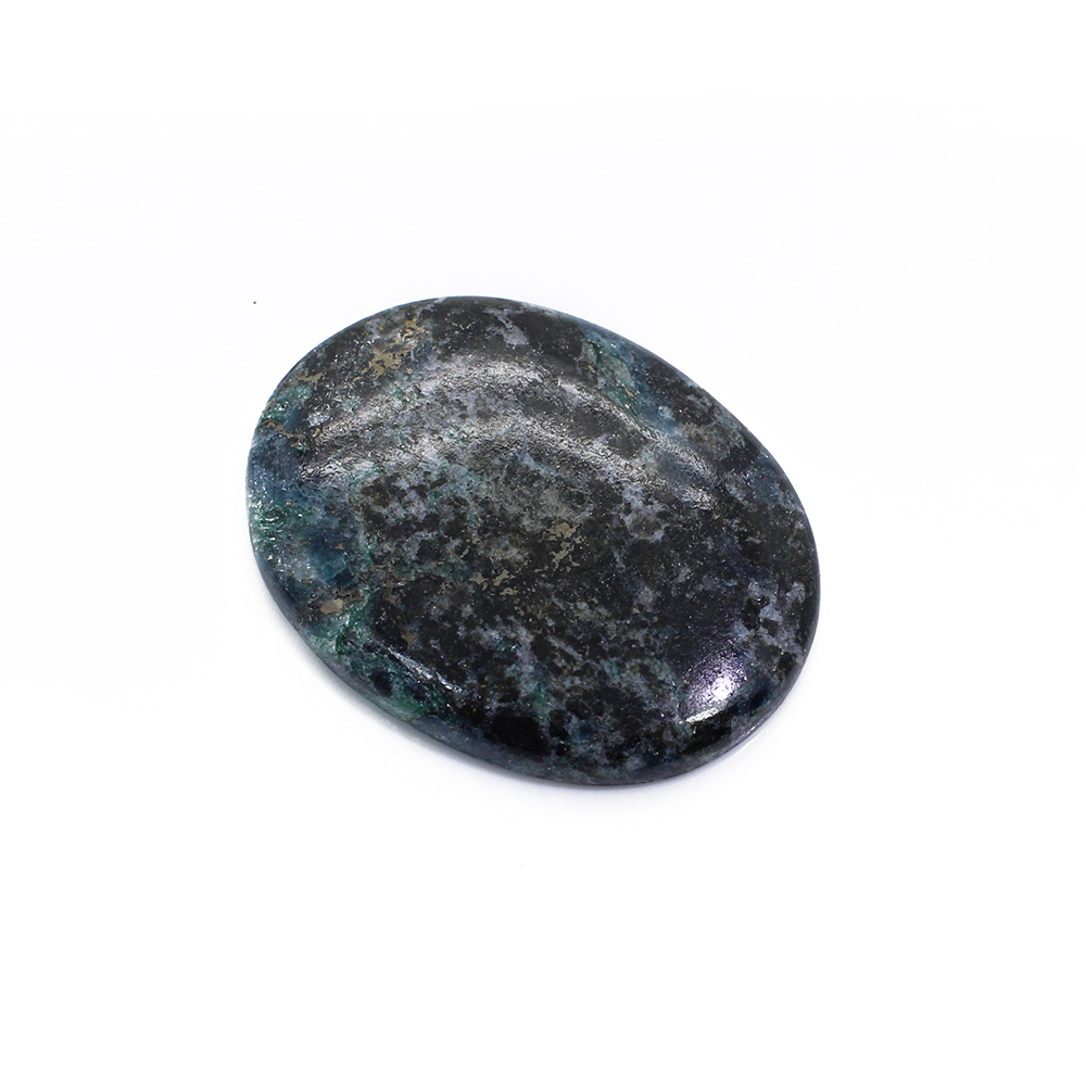 Natural Neon Apatite 32x25mm Oval Cabochon 4025 Cts