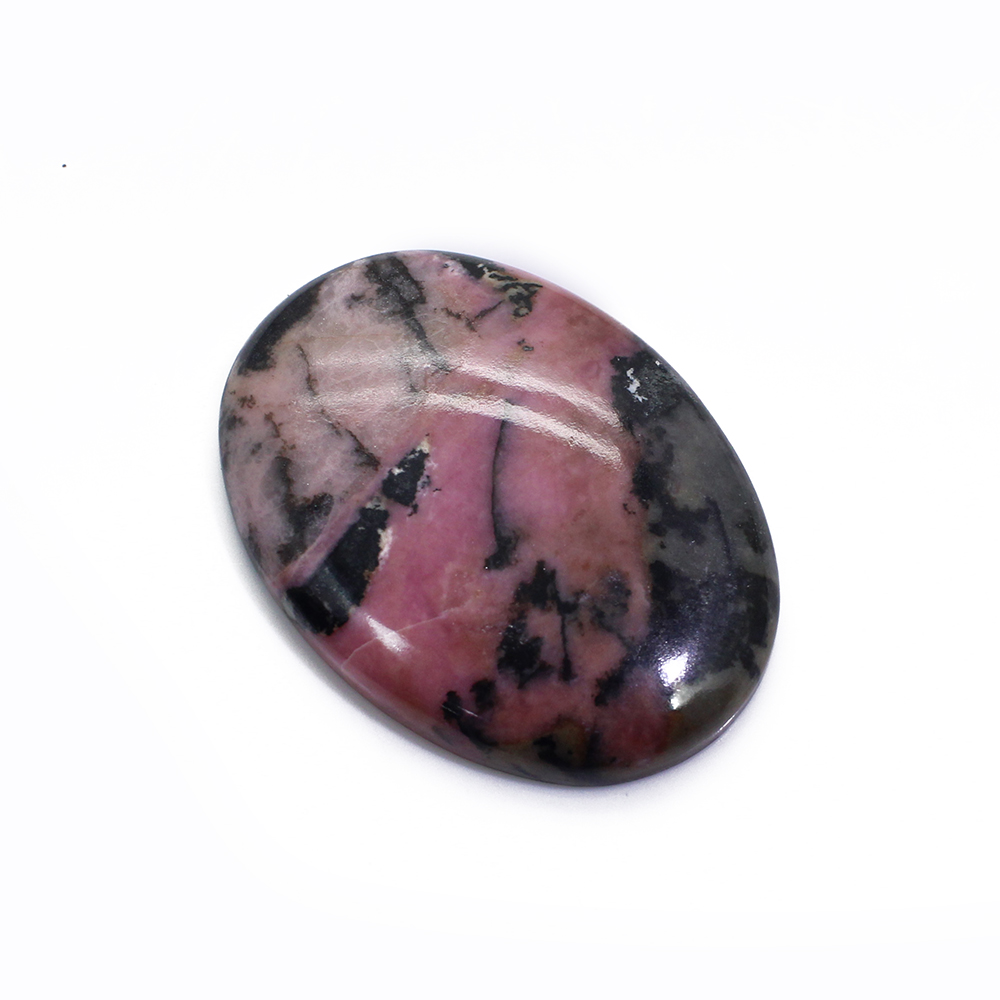 Natural Rhodonite 31x21mm Oval Cabochon 3955 Cts