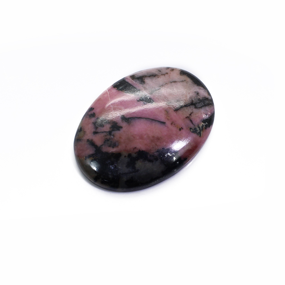 Natural Rhodonite 31x21mm Oval Cabochon 3955 Cts