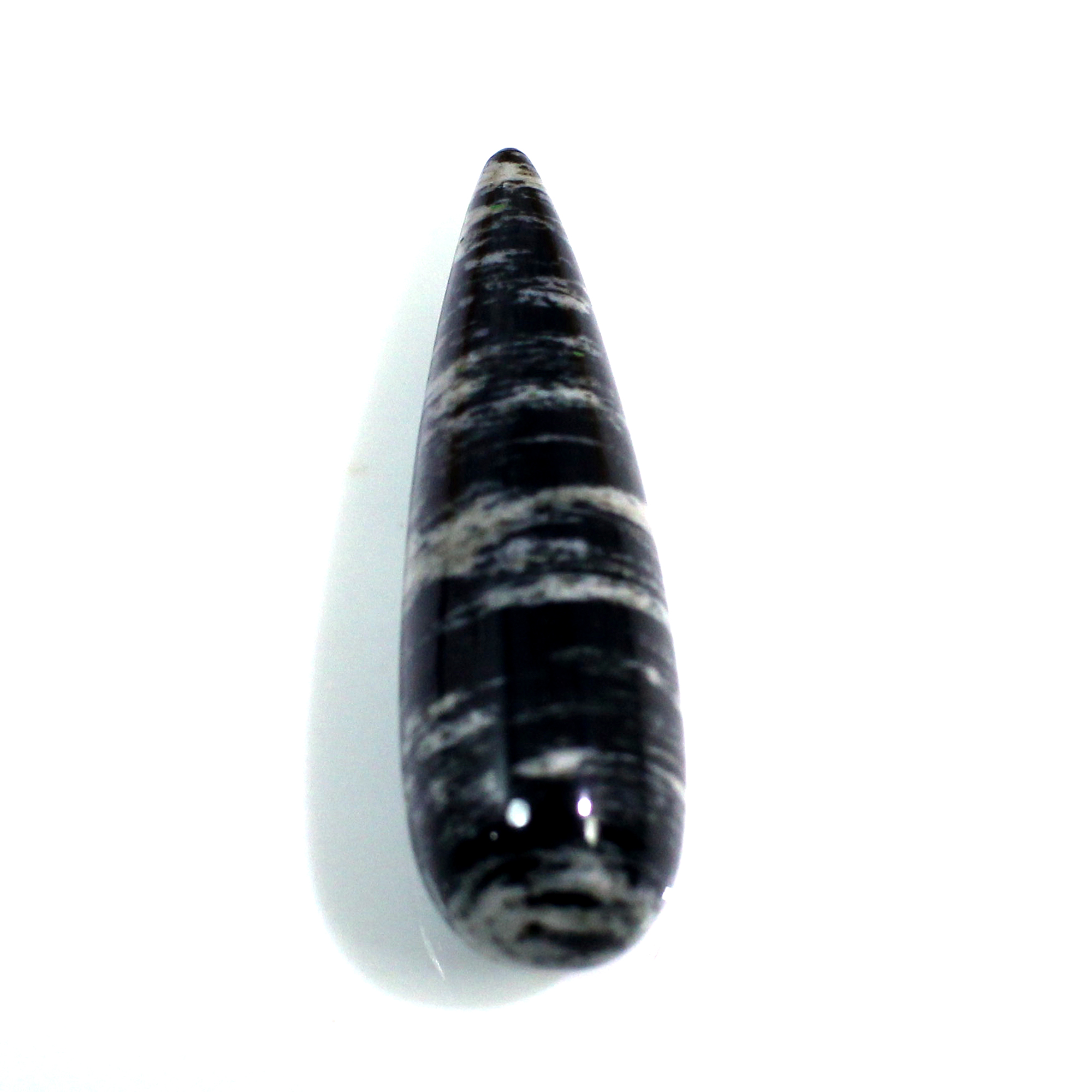 Natural Moftail Jasper 27x8mm Drop Smooth 1365 Cts