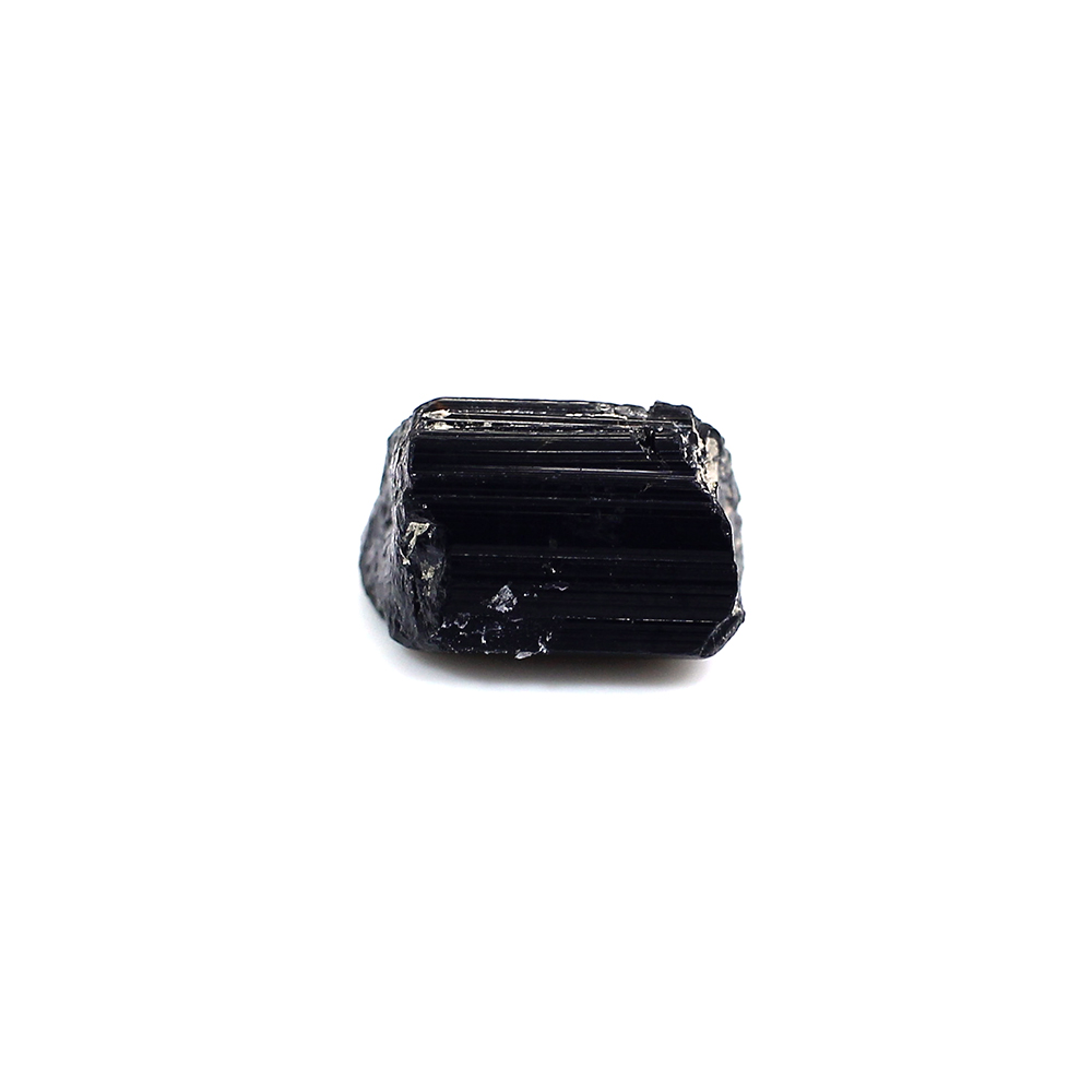 Natural Black Tourmaline 9x6mm Raw Rock 320 Cts