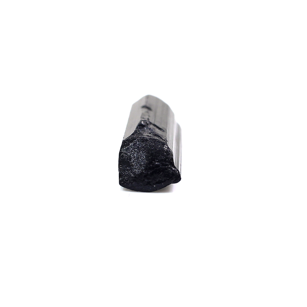 Natural Black Tourmaline 20x6mm Raw Rock 1110 Cts