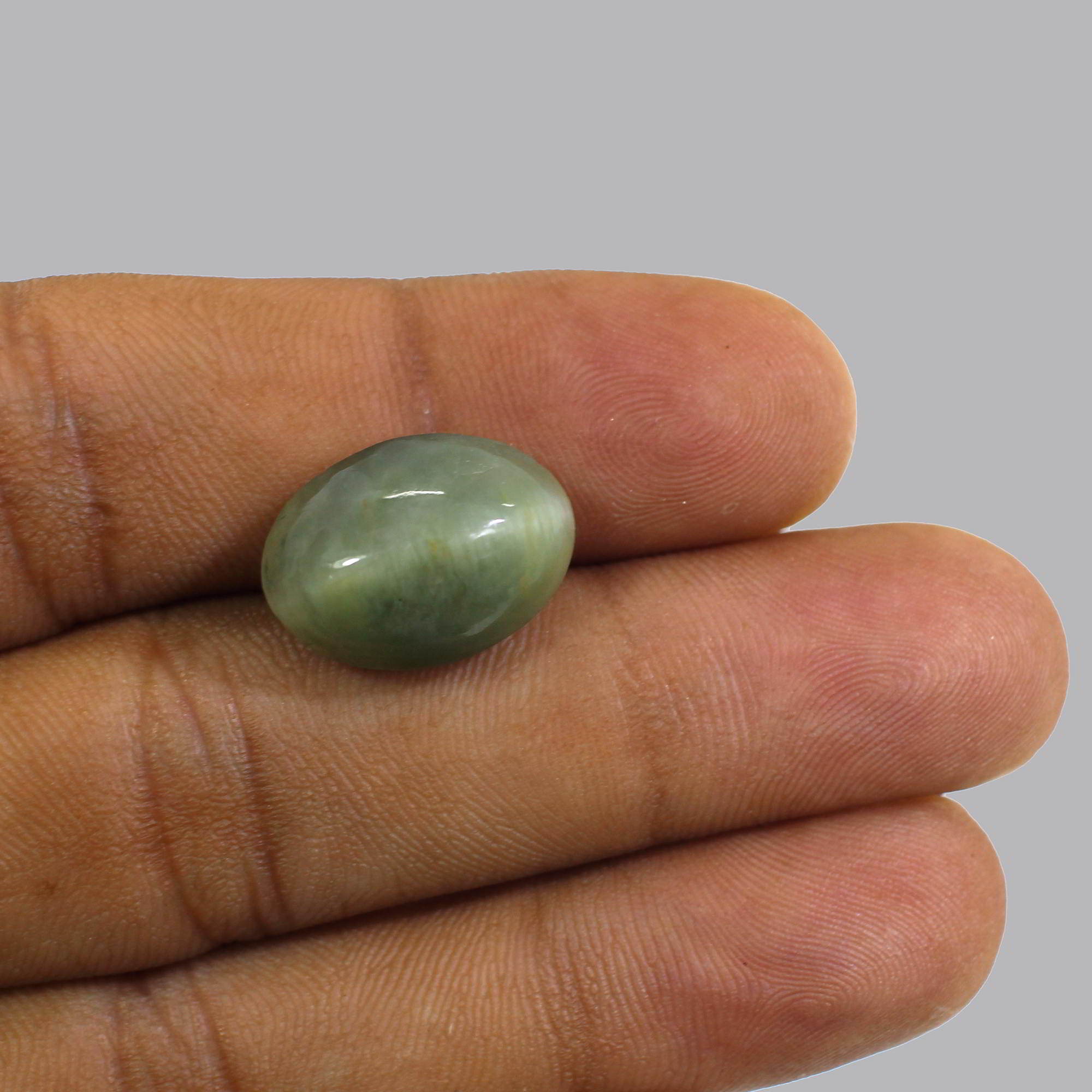 Natural Cats Eye 14x12mm Oval Cabochon 1240 Cts
