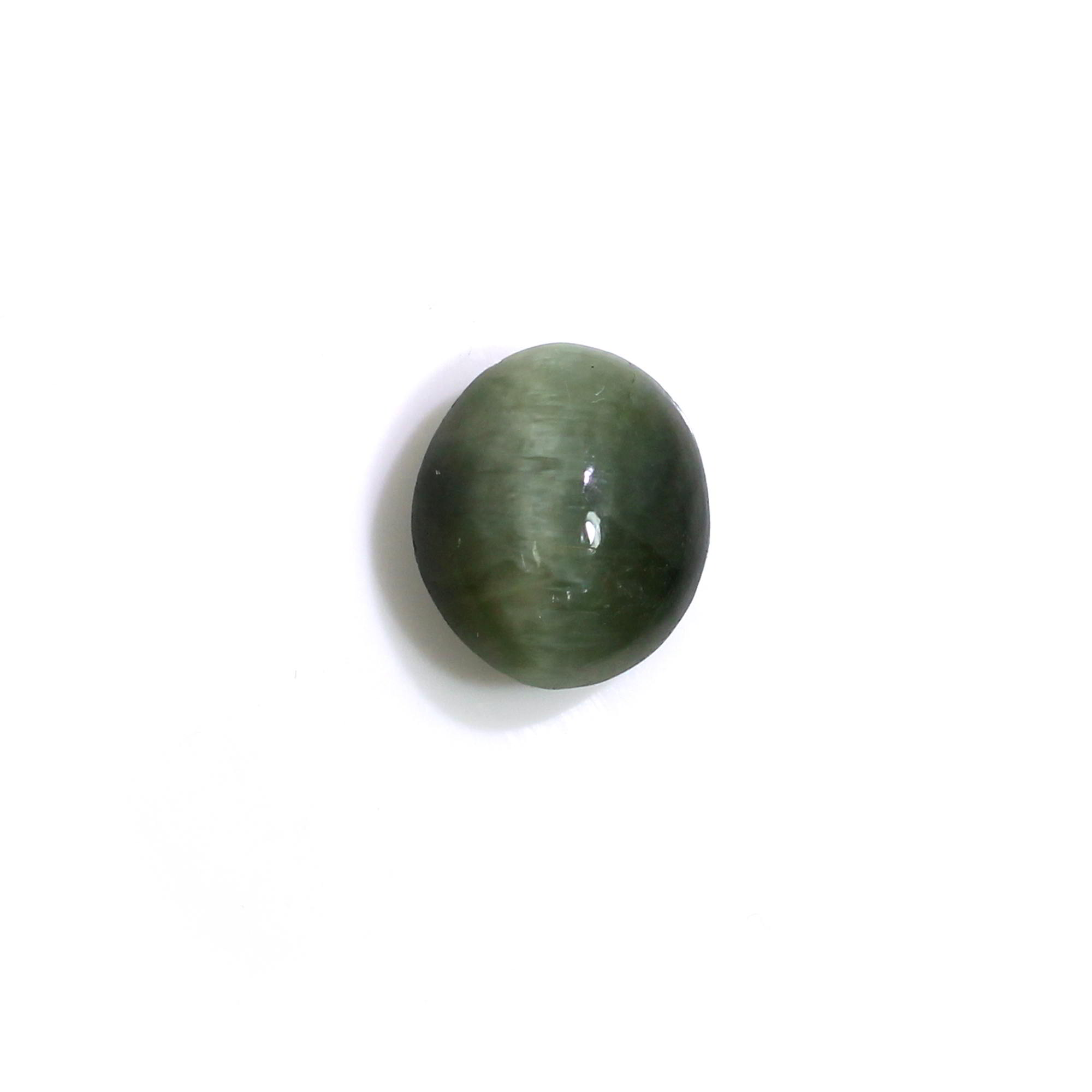 Natural Cats Eye 13x11mm Oval Cabochon 690 Cts