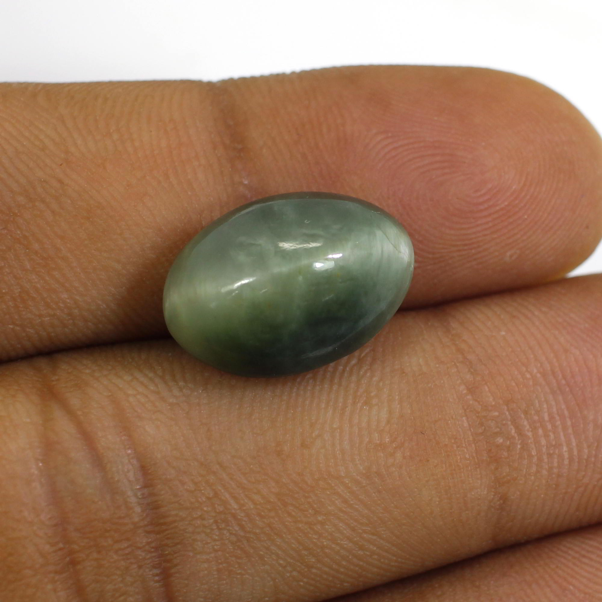 Natural Cats Eye 15x11mm Oval Cabochon 970 Cts