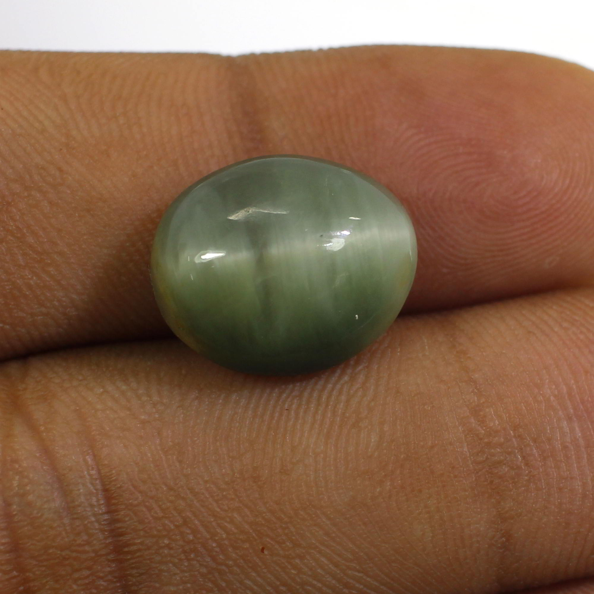 Natural Cats Eye 15x12mm Oval Cabochon 1080 Cts