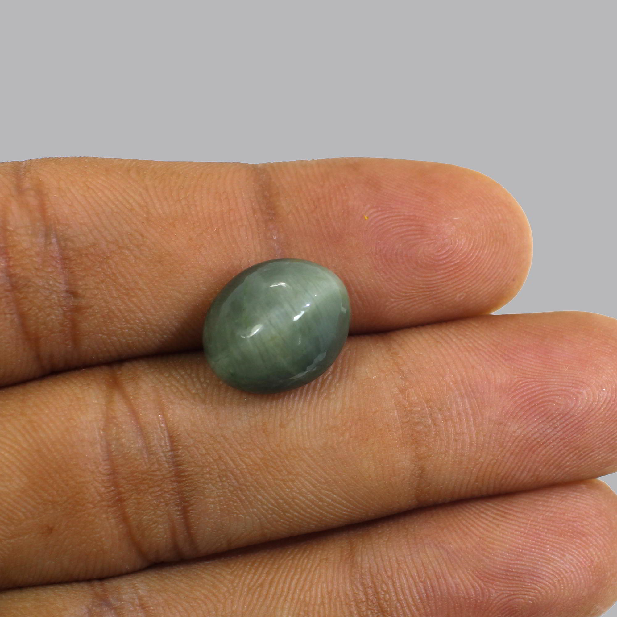 Natural Cats Eye 14x11mm Oval Cabochon 825 Cts