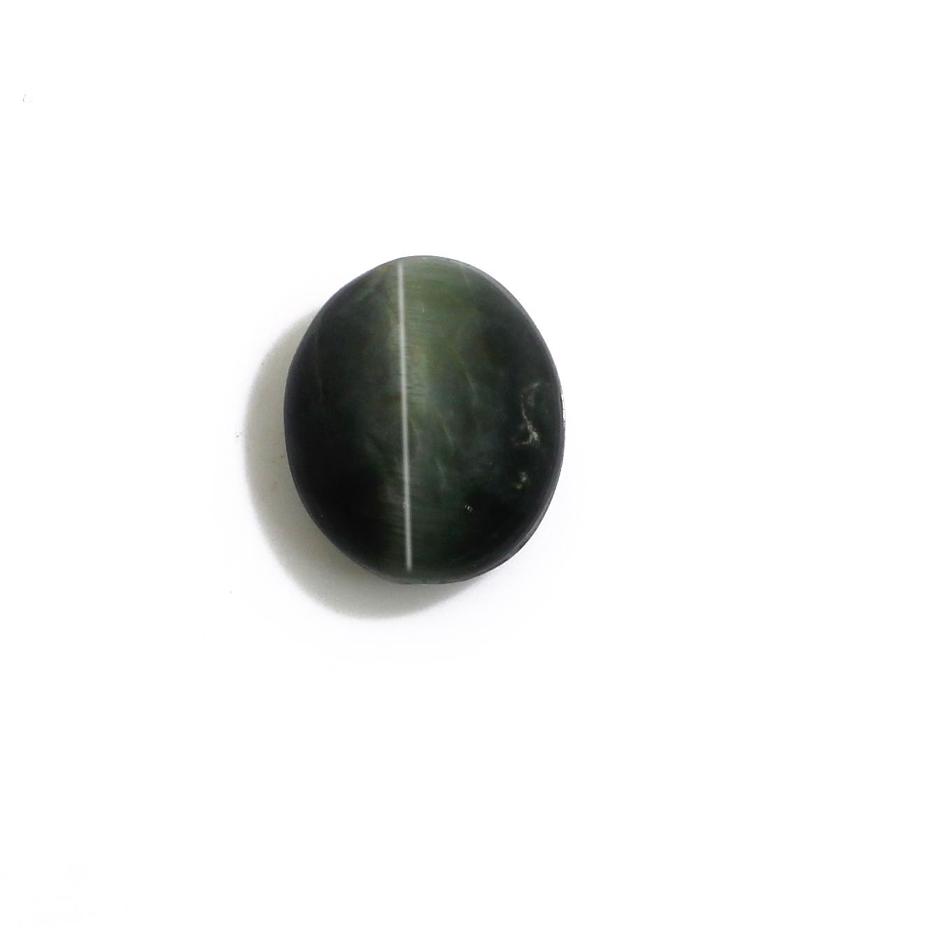 Natural Cats Eye 11x9mm Oval Cabochon 495 Cts