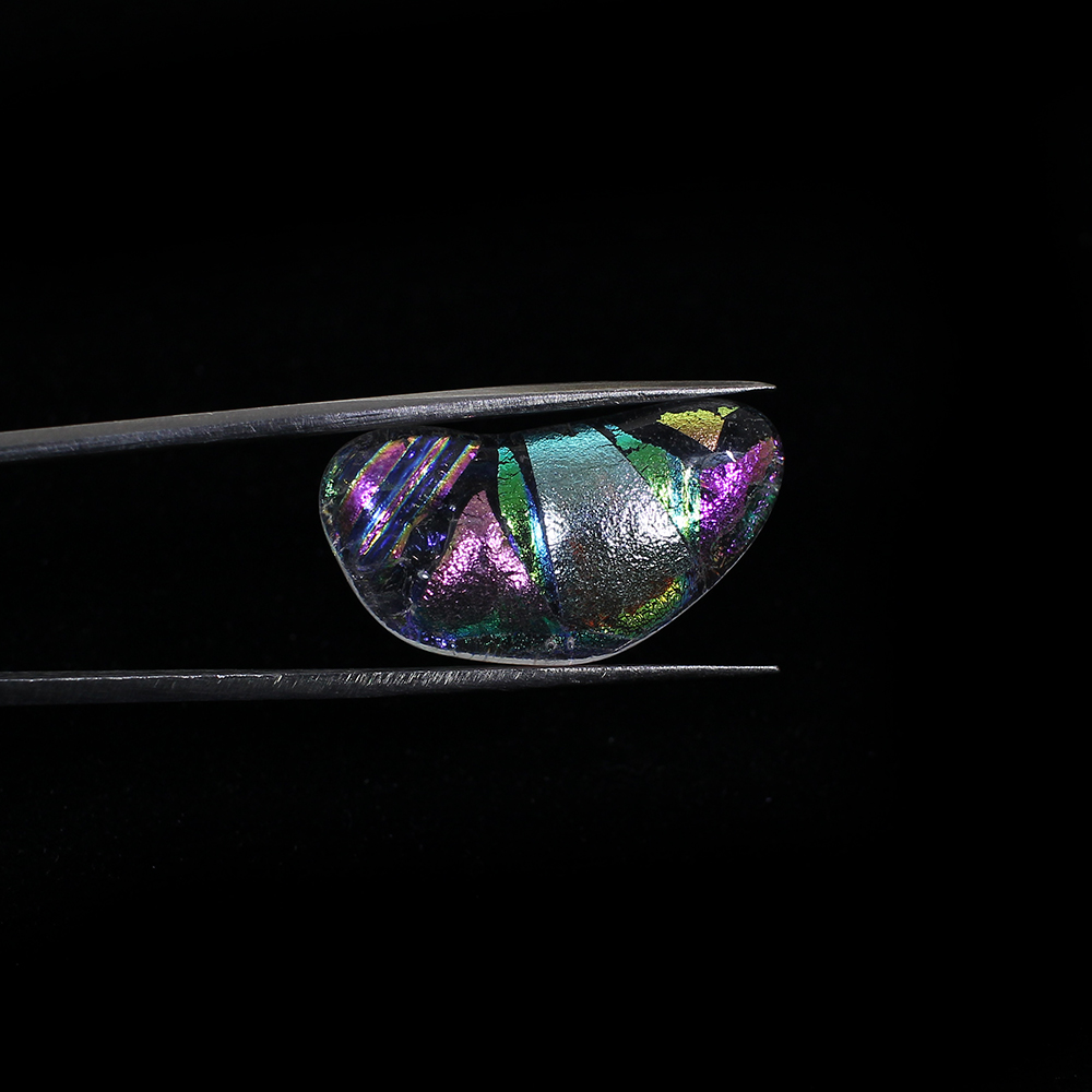 Synthetic Ethiopian Opal 23x12mm Fancy Cabochon 1295 Cts