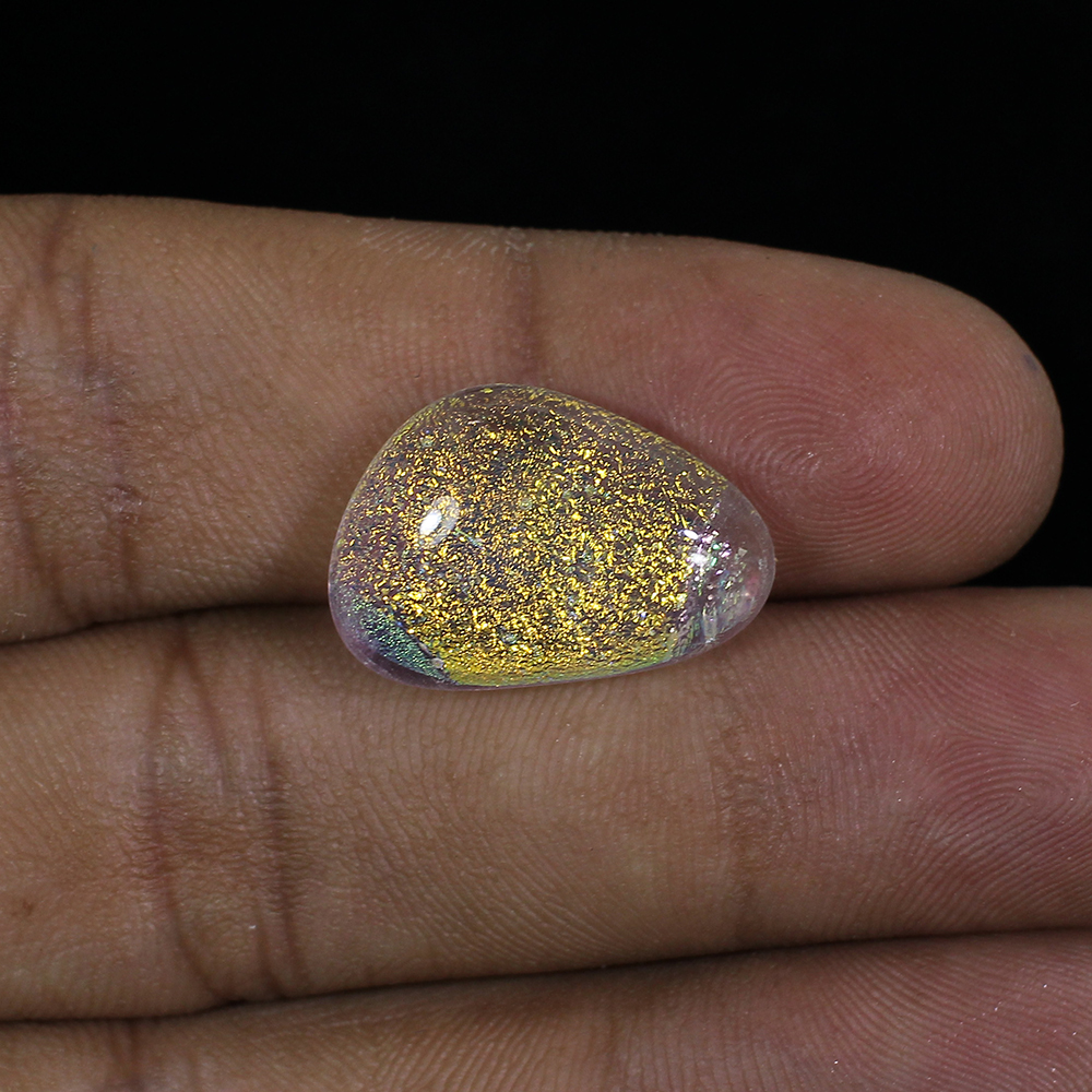 Synthetic Ethiopian Opal 19x13mm Fancy Cabochon 1270 Cts
