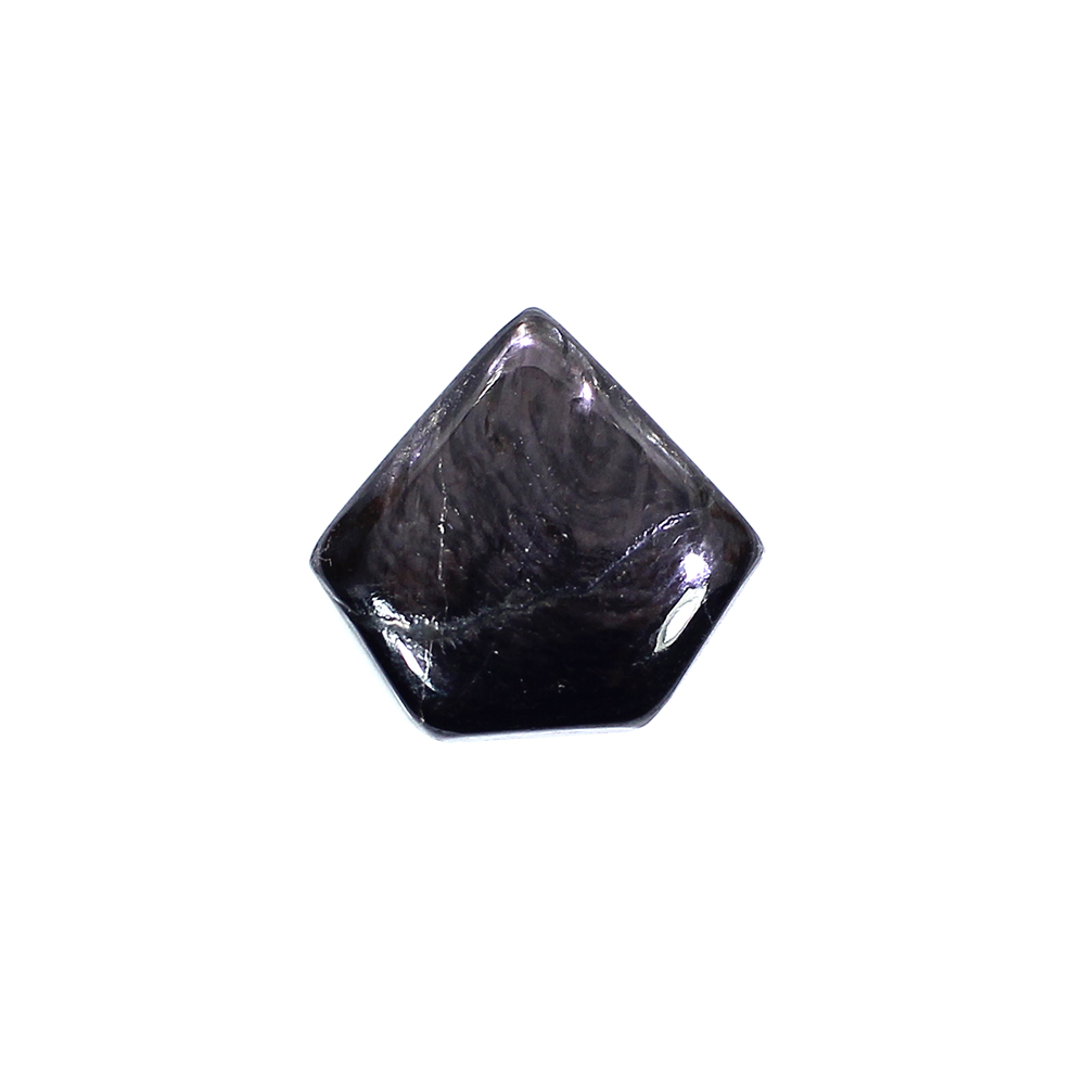 Natural Hypersthene Spectrolite 15x15mm Pentagon Cabochon 1430 Cts