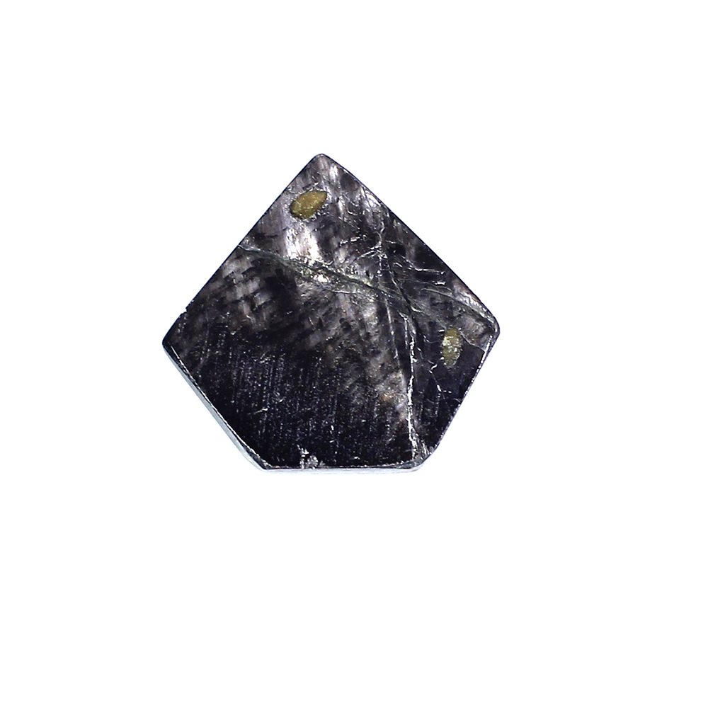 Natural Hypersthene Spectrolite 15x15mm Pentagon Cabochon 1430 Cts