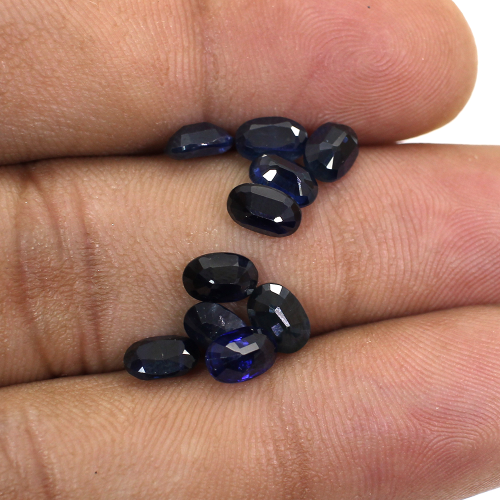 10 Pcs Natural Kyanite 6x4mm Oval Cut 710 Cts