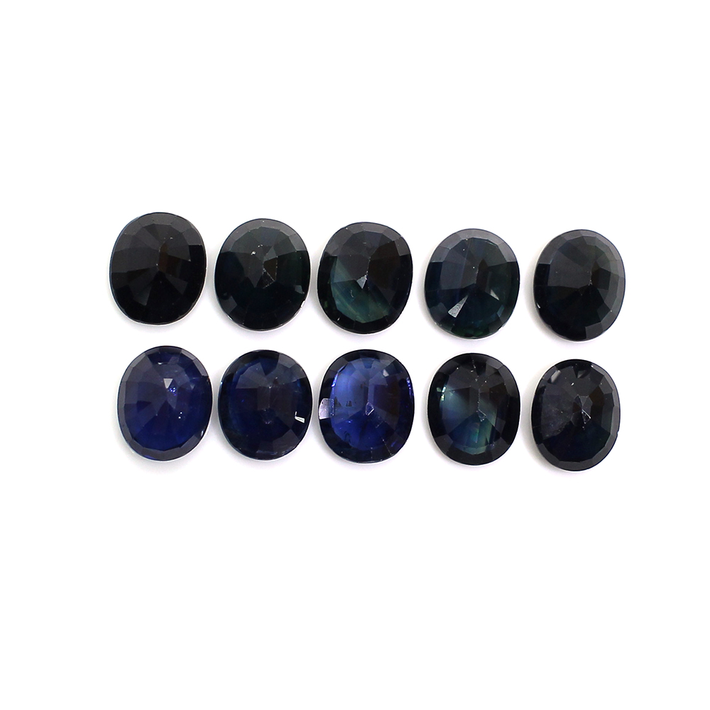 10 Pcs Natural Kyanite 6x4mm Oval Cut 765 Cts