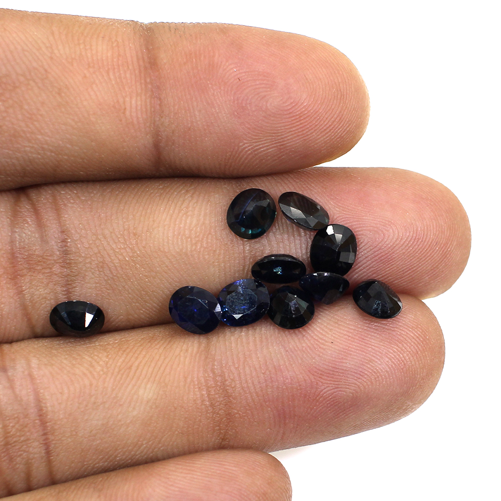10 Pcs Natural Kyanite 6x4mm Oval Cut 765 Cts