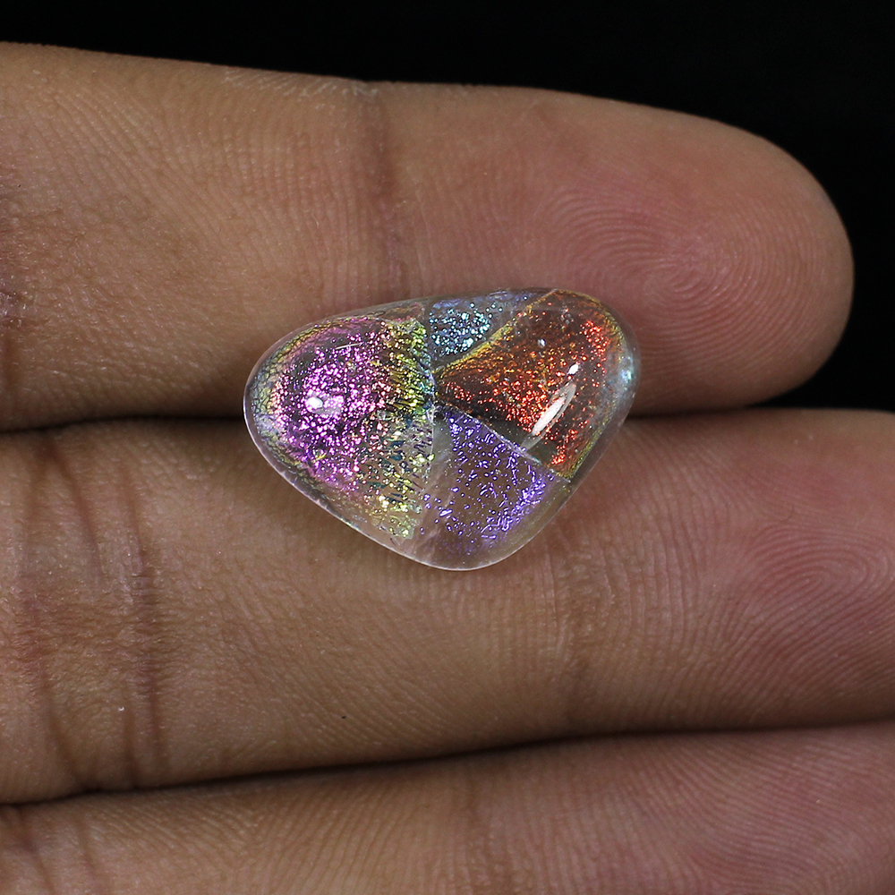 Synthetic Ethiopian Opal 19x13mm Fancy Cabochon 1205 Cts