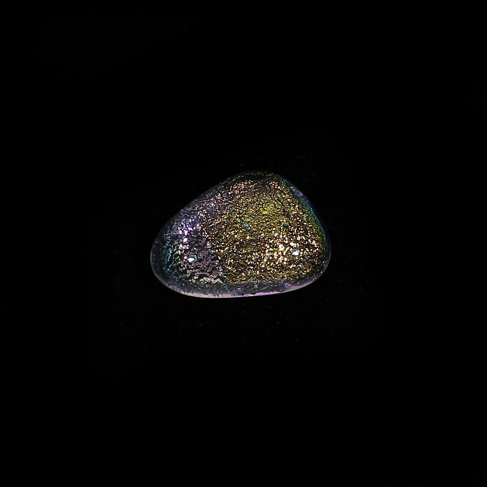 Synthetic Ethiopian Opal 15x11mm Fancy Cabochon 740 Cts