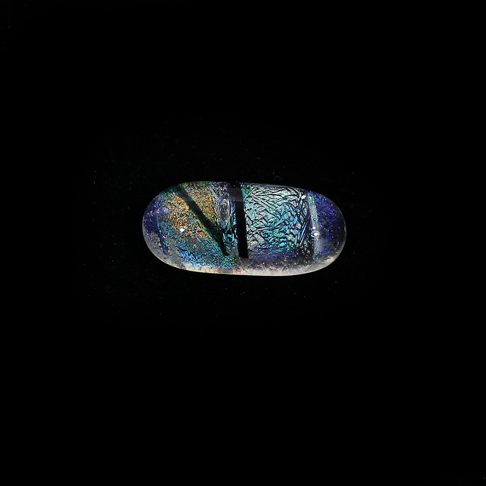 Synthetic Ethiopian Opal 20x8mm Capsule Cabochon 820 Cts