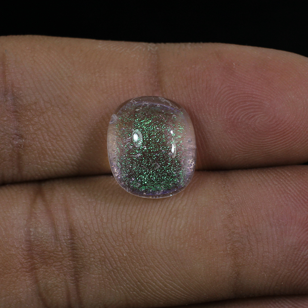 Synthetic Ethiopian Opal 13x11mm Cushion Cabochon 710 Cts