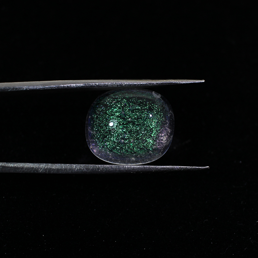 Synthetic Ethiopian Opal 13x11mm Cushion Cabochon 710 Cts