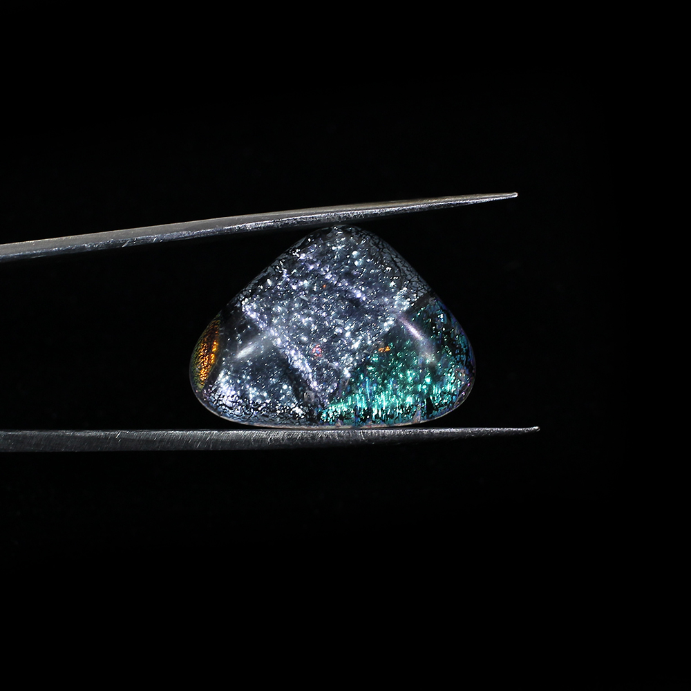 Synthetic Ethiopian Opal 20x14mm Fancy Cabochon 1375 Cts