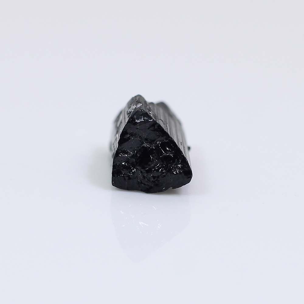 Natural Black Tourmaline Free Size Raw Rock 390 Cts