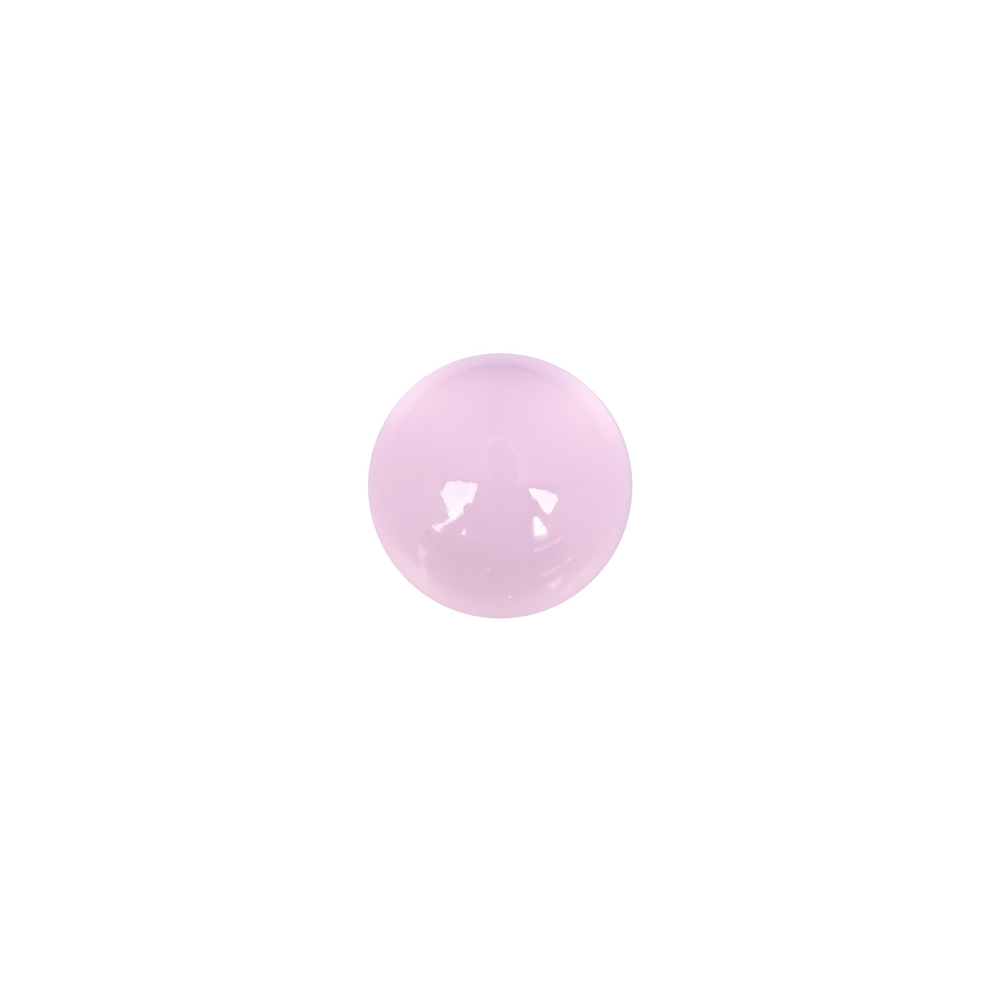 Genuine Rose Quartz Round Cabochon 26 Carat Loose Healing Gemstone