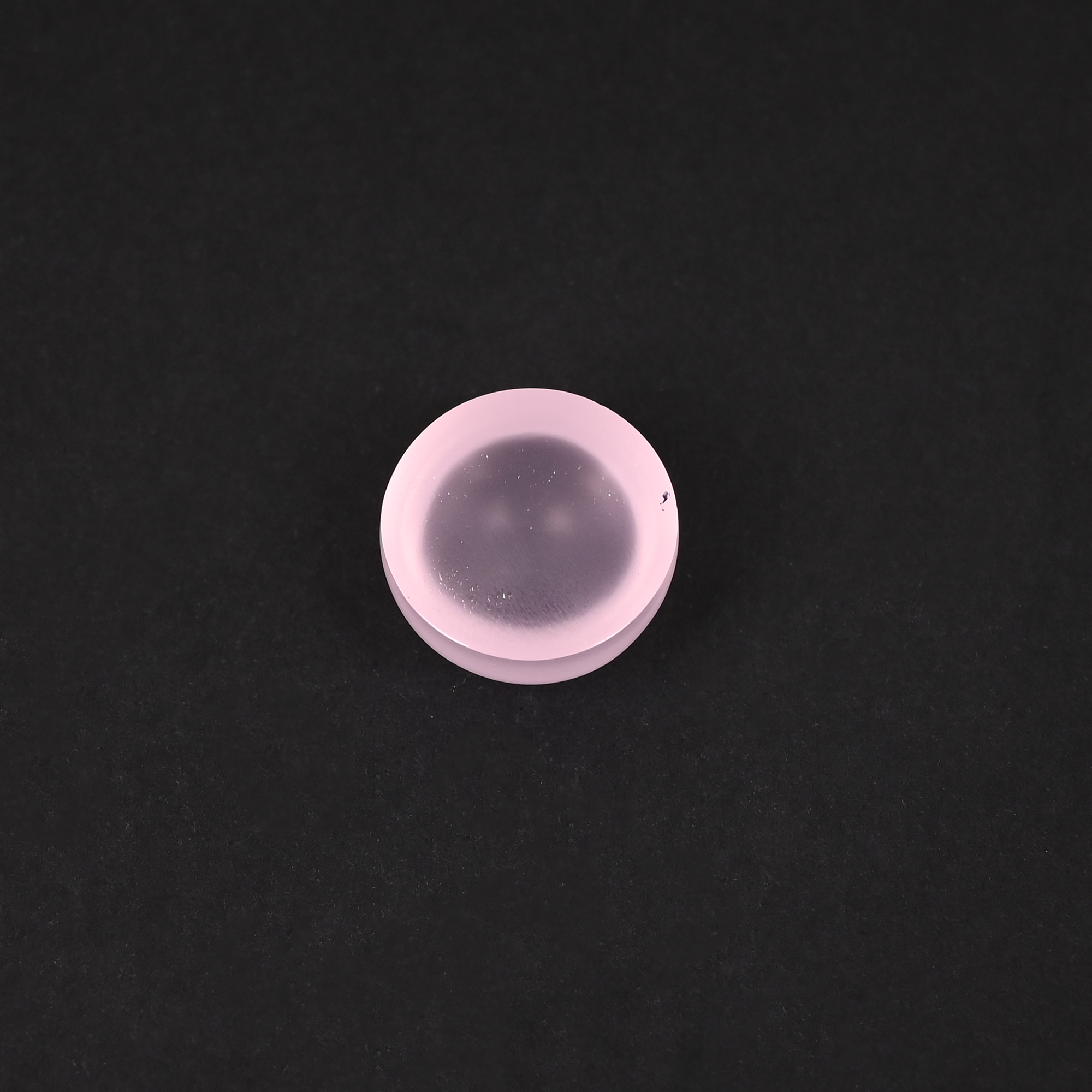 Genuine Rose Quartz Round Cabochon 26 Carat Loose Healing Gemstone