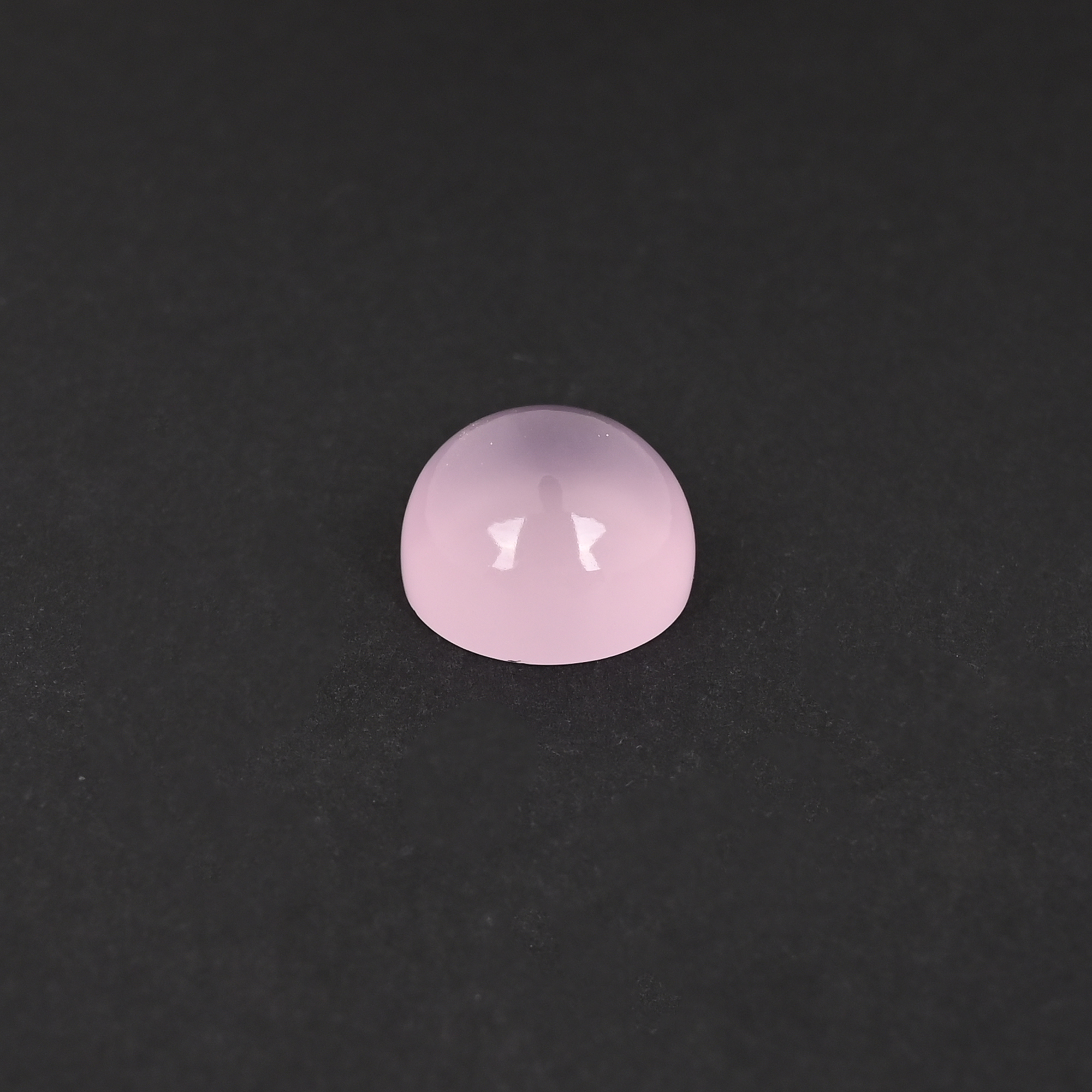 Genuine Rose Quartz Round Cabochon 26 Carat Loose Healing Gemstone