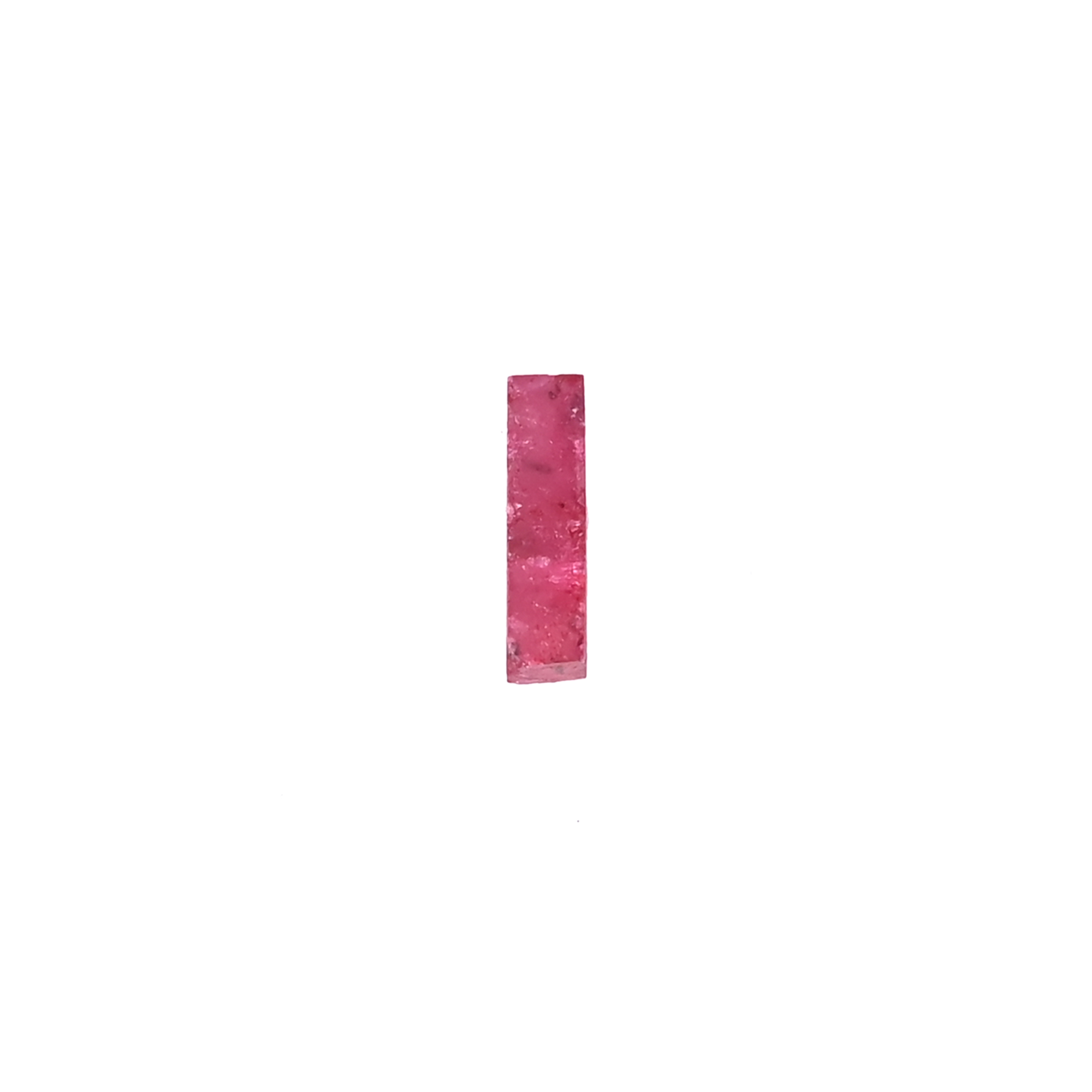 Natural Ruby Corundum Smooth Cube Shape 95 Carat Loose Gemstones
