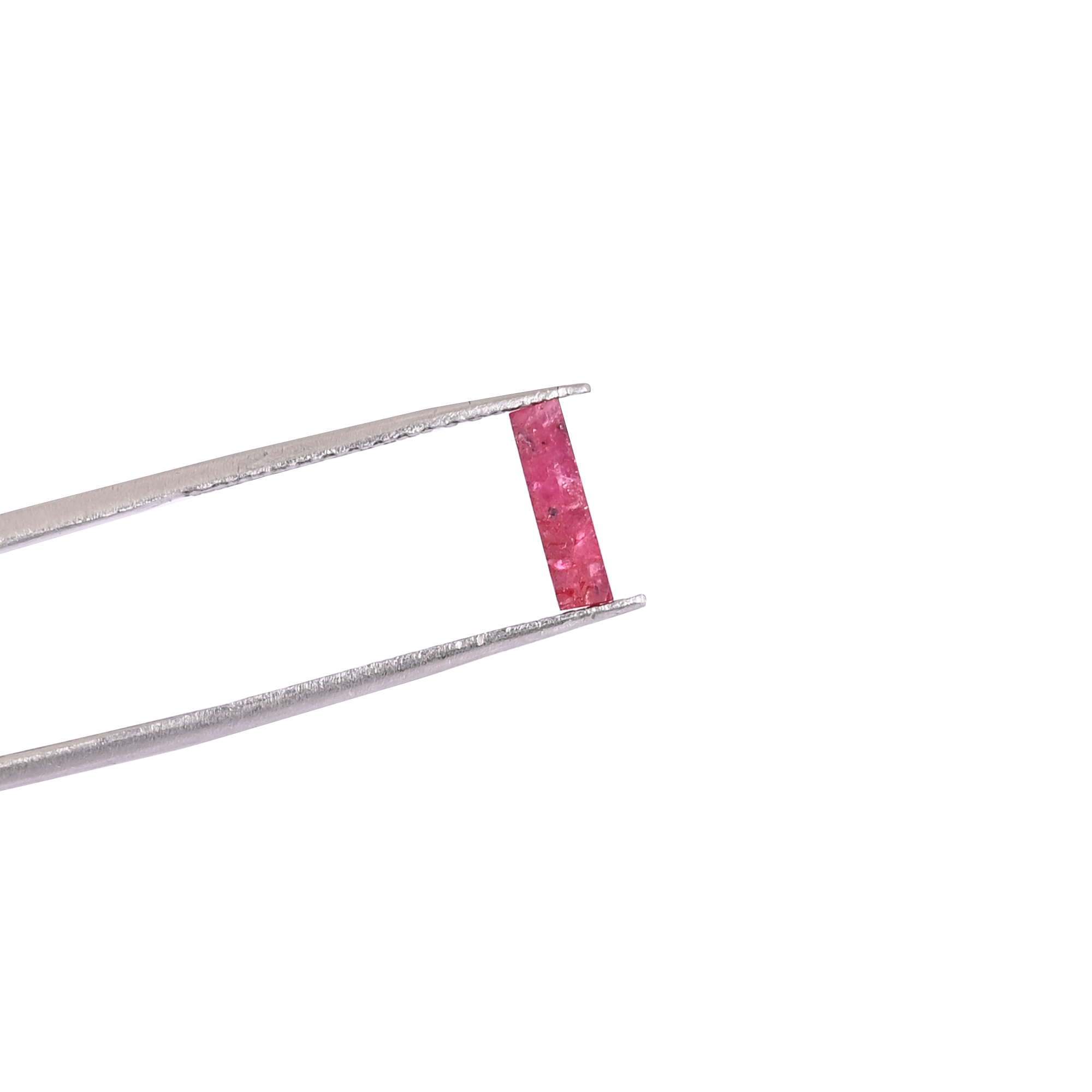 Natural Ruby Corundum Smooth Cube Shape 95 Carat Loose Gemstones