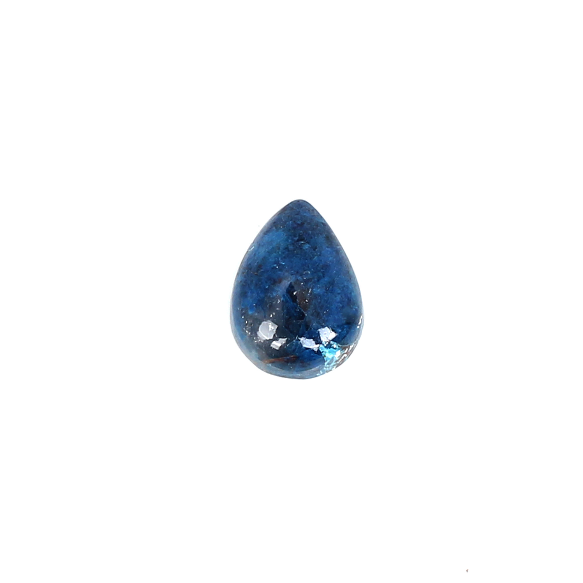 Blue Chrysocolla 14x10mm Pear Cab 530Cts