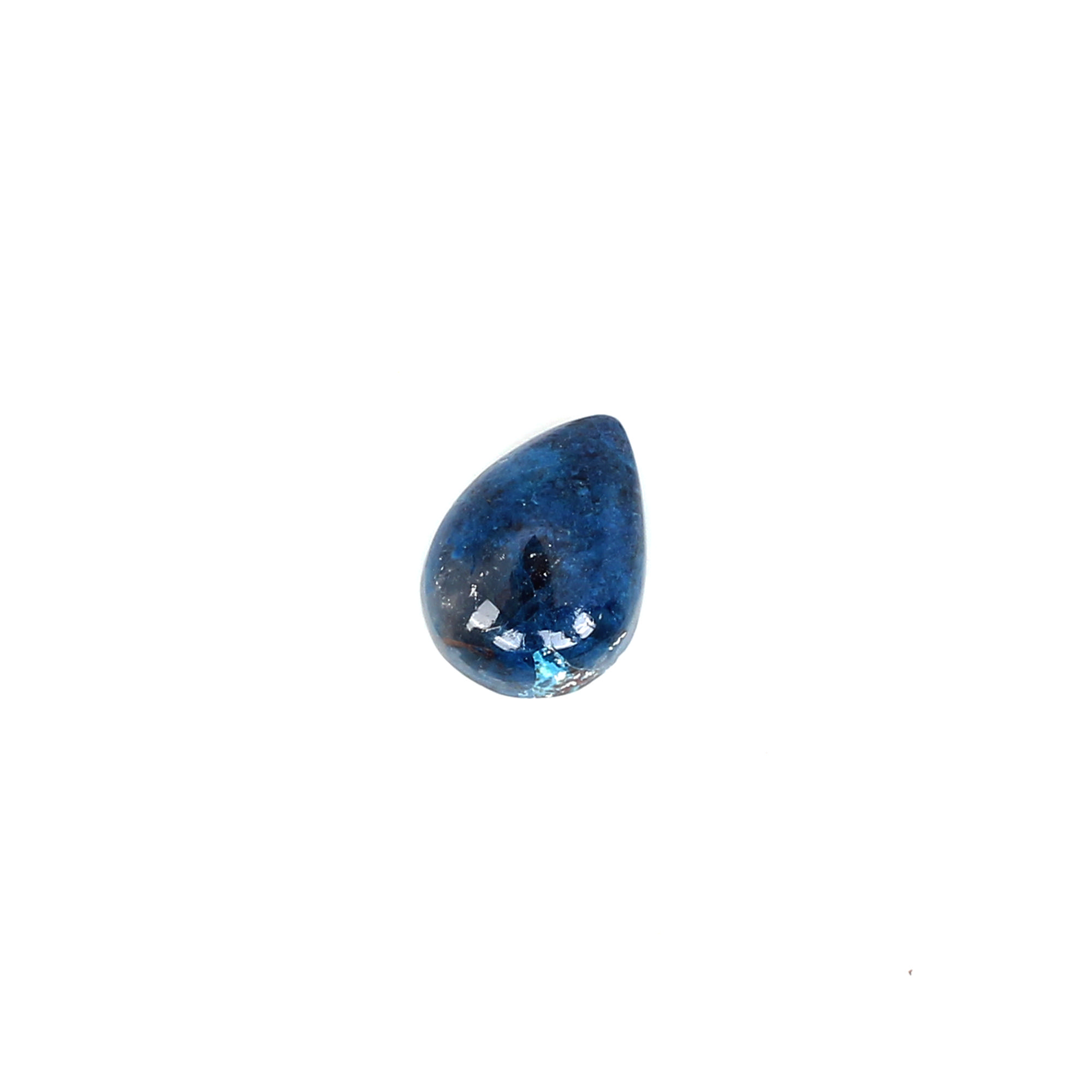 Blue Chrysocolla 14x10mm Pear Cab 530Cts