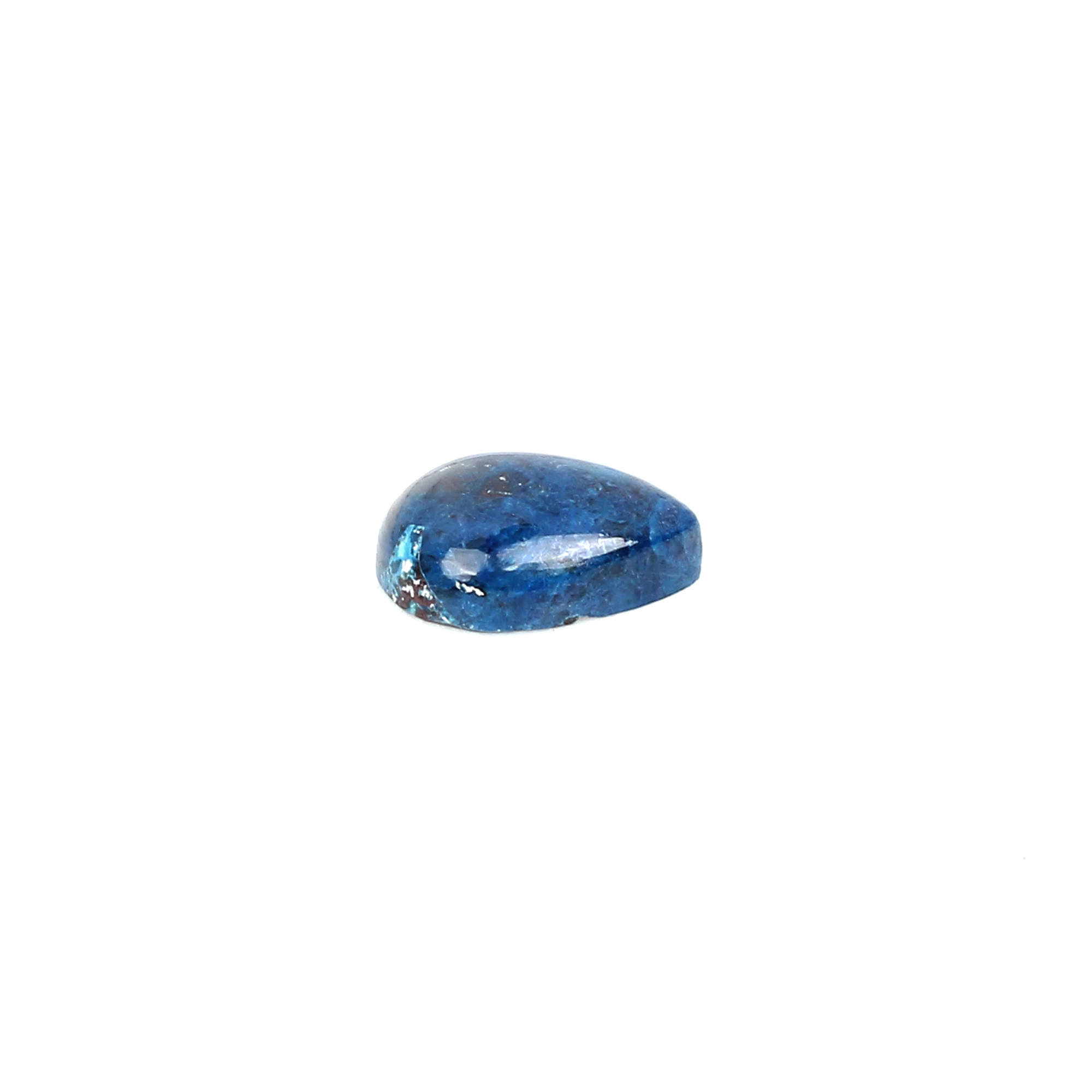 Blue Chrysocolla 14x10mm Pear Cab 530Cts