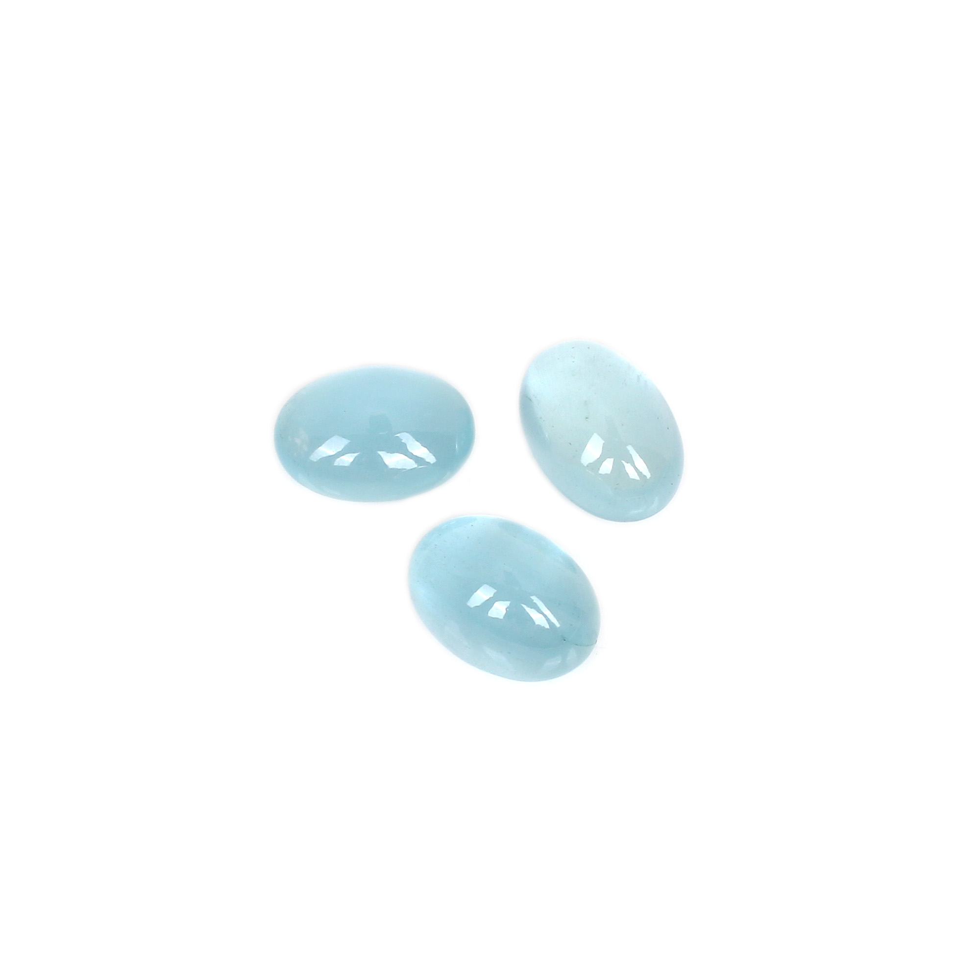 AAA Qualtiy Natural Aquamarine 10x14mm Oval Cabochon 580cts