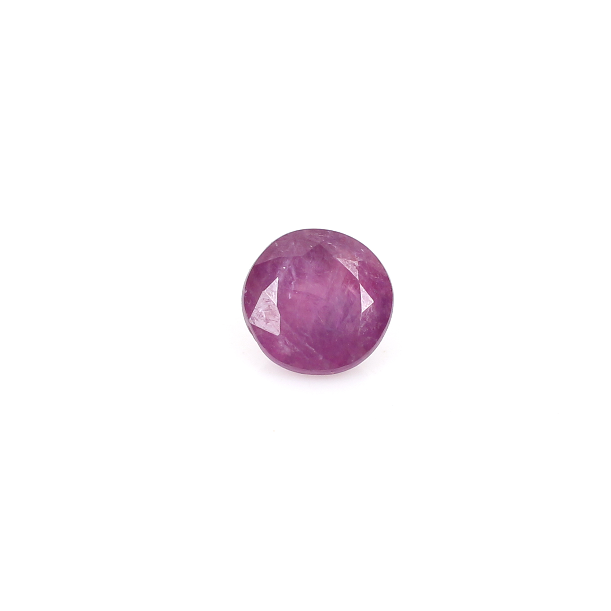 Red Sapphire 65mm Round cut 140Cts Loose Gemstone