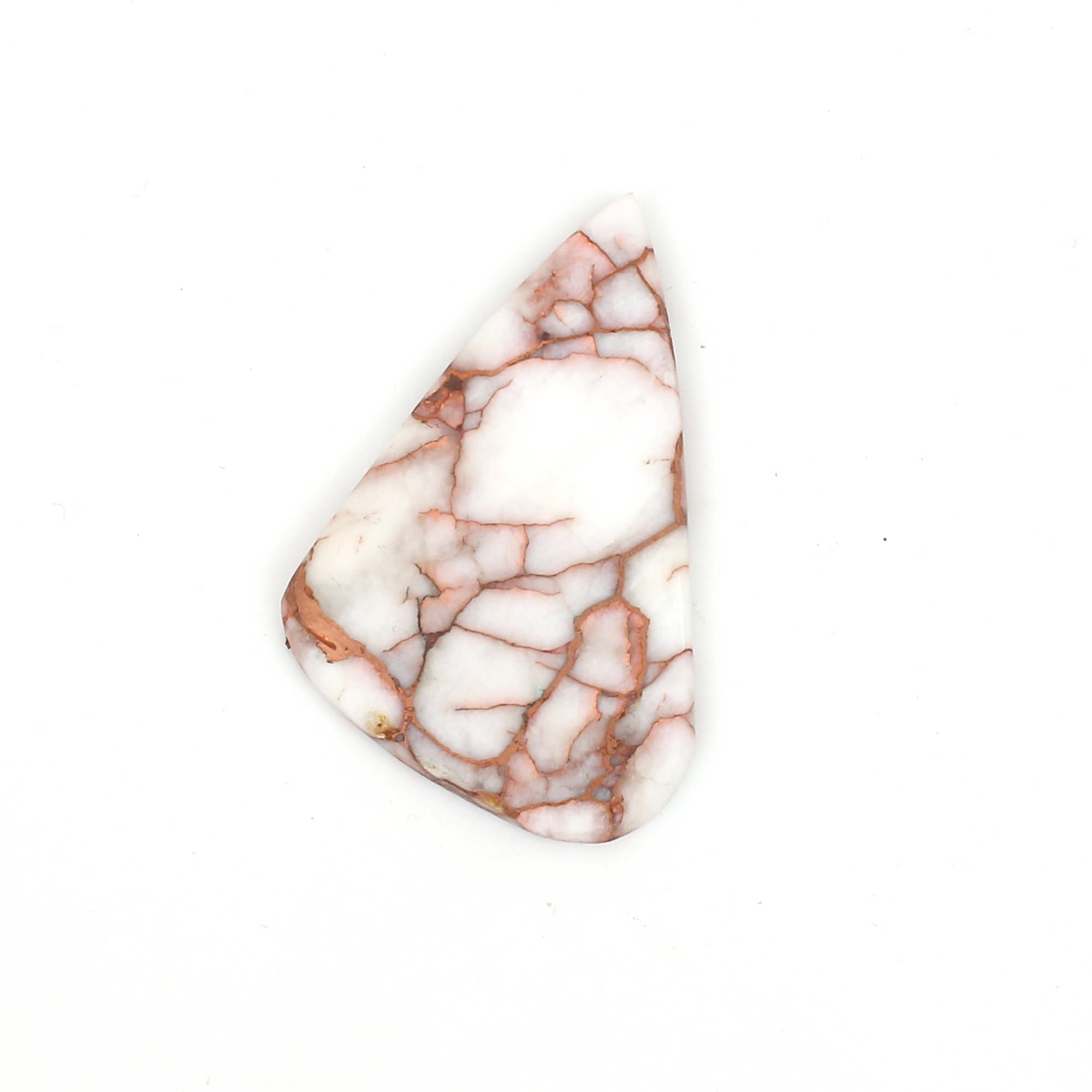 Natural Copper Quartz 45x29mm Freeform Slice 3520 Cts Loose Gemstone