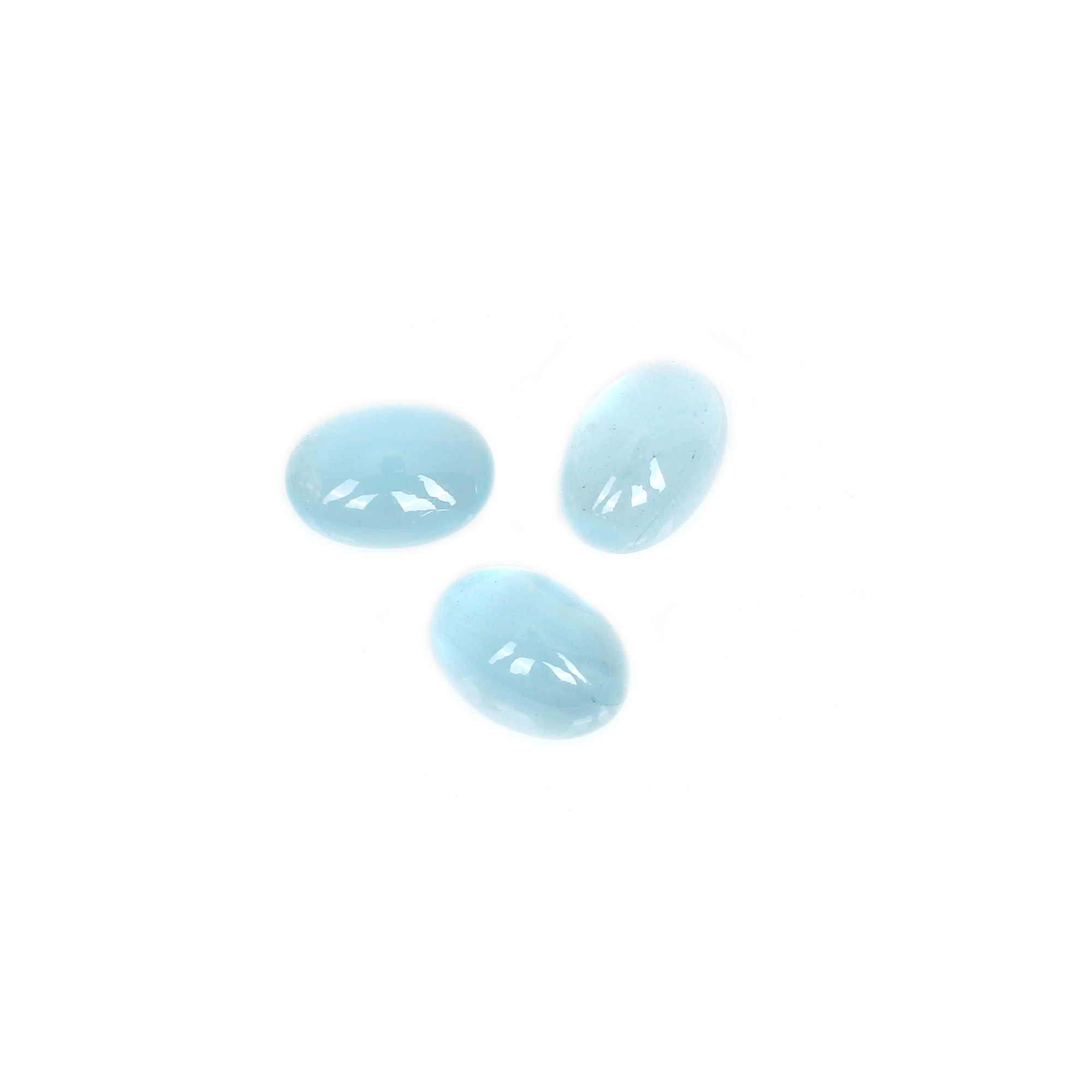 AAA Qualtiy Natural Aquamarine 10x14mm Oval Cabochon 580cts