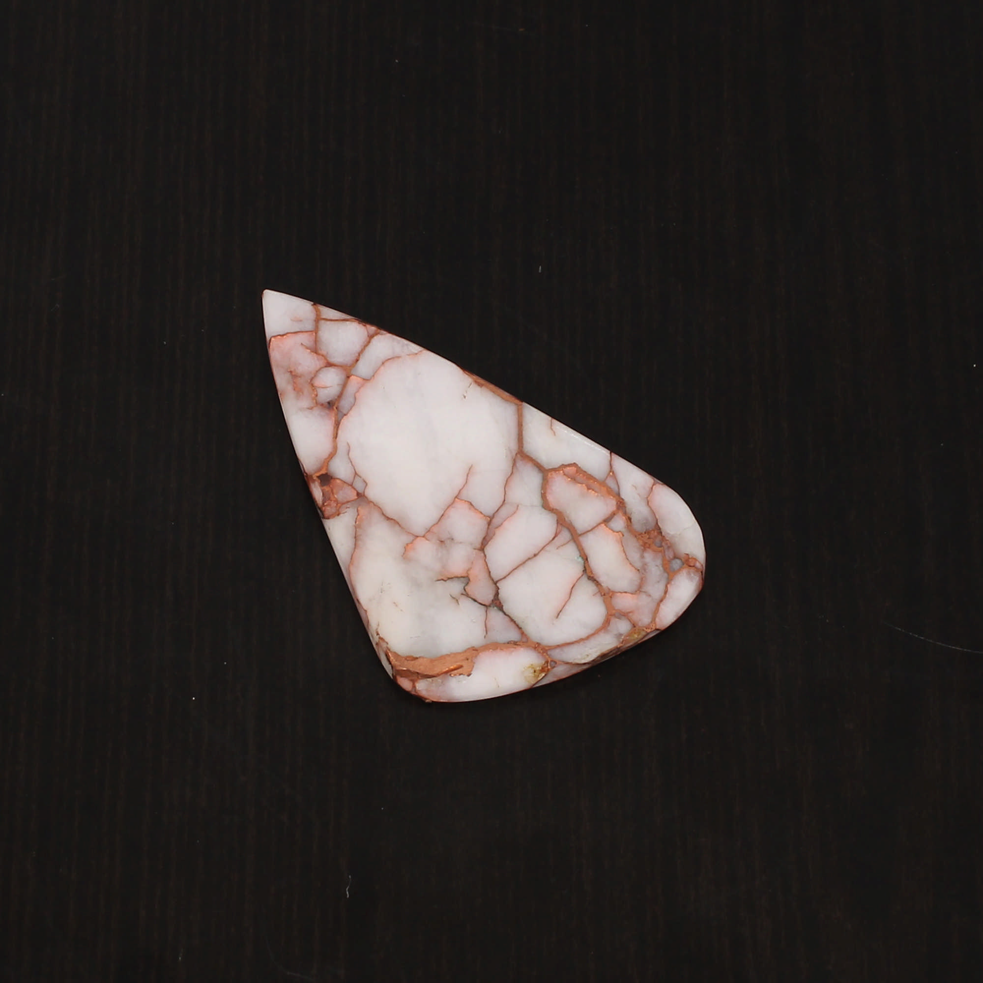 Natural Copper Quartz 45x29mm Freeform Slice 3520 Cts Loose Gemstone