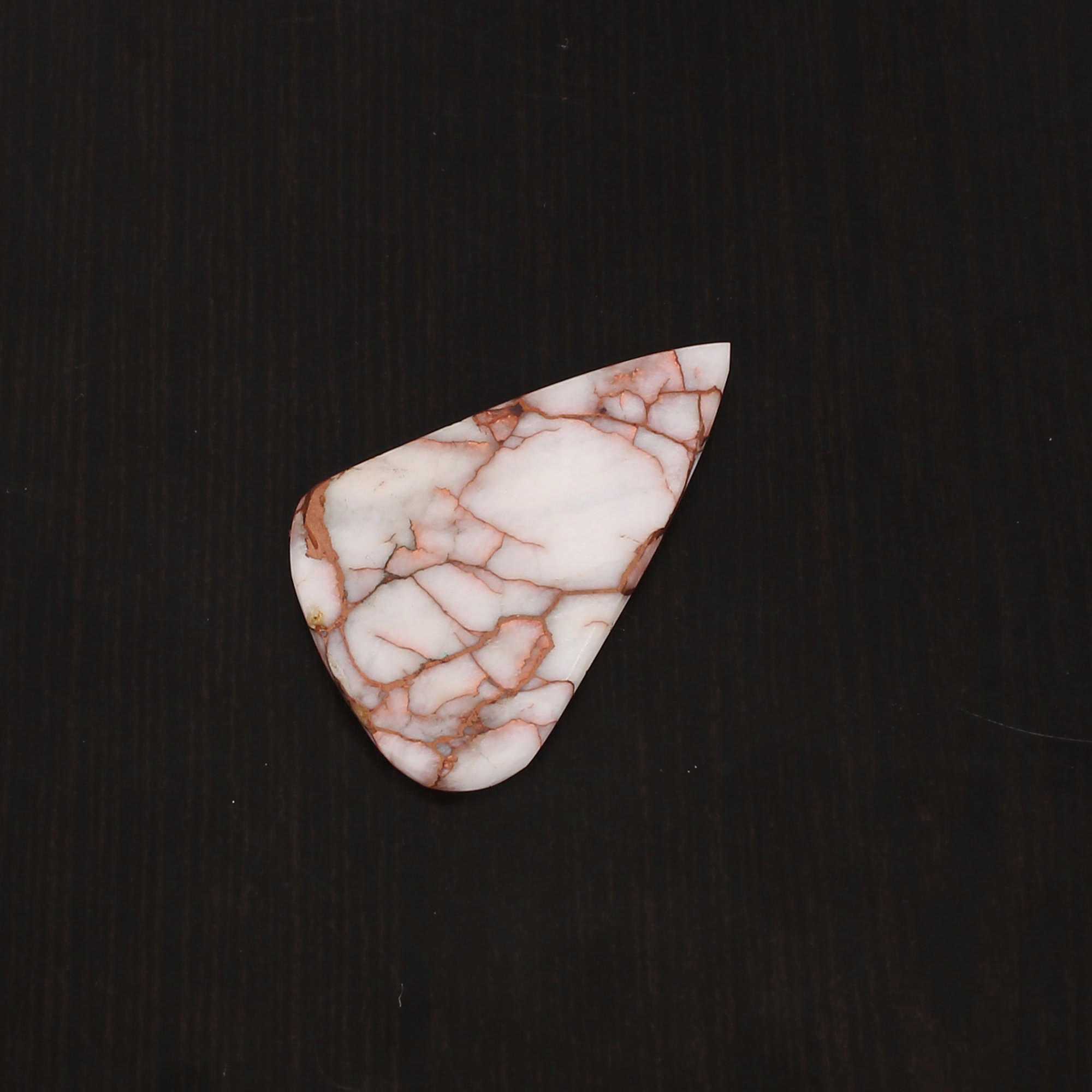 Natural Copper Quartz 45x29mm Freeform Slice 3520 Cts Loose Gemstone