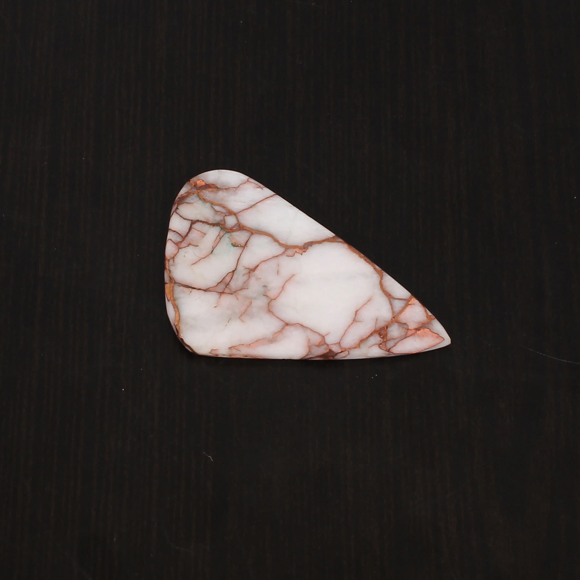 Natural Copper Quartz 45x29mm Freeform Slice 3520 Cts Loose Gemstone