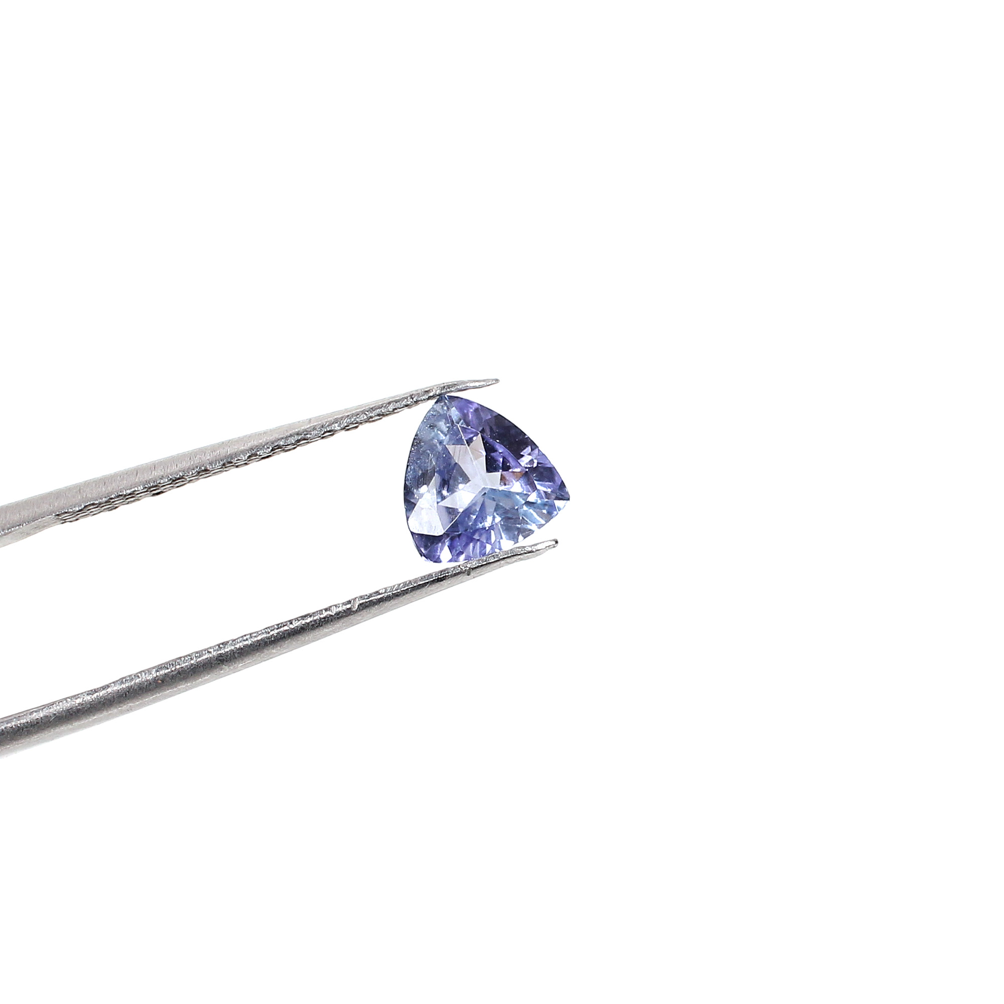 AAA Quality Natural Tanzanite 55x55mm Trillion Cut 070Cts Loose Gemstone