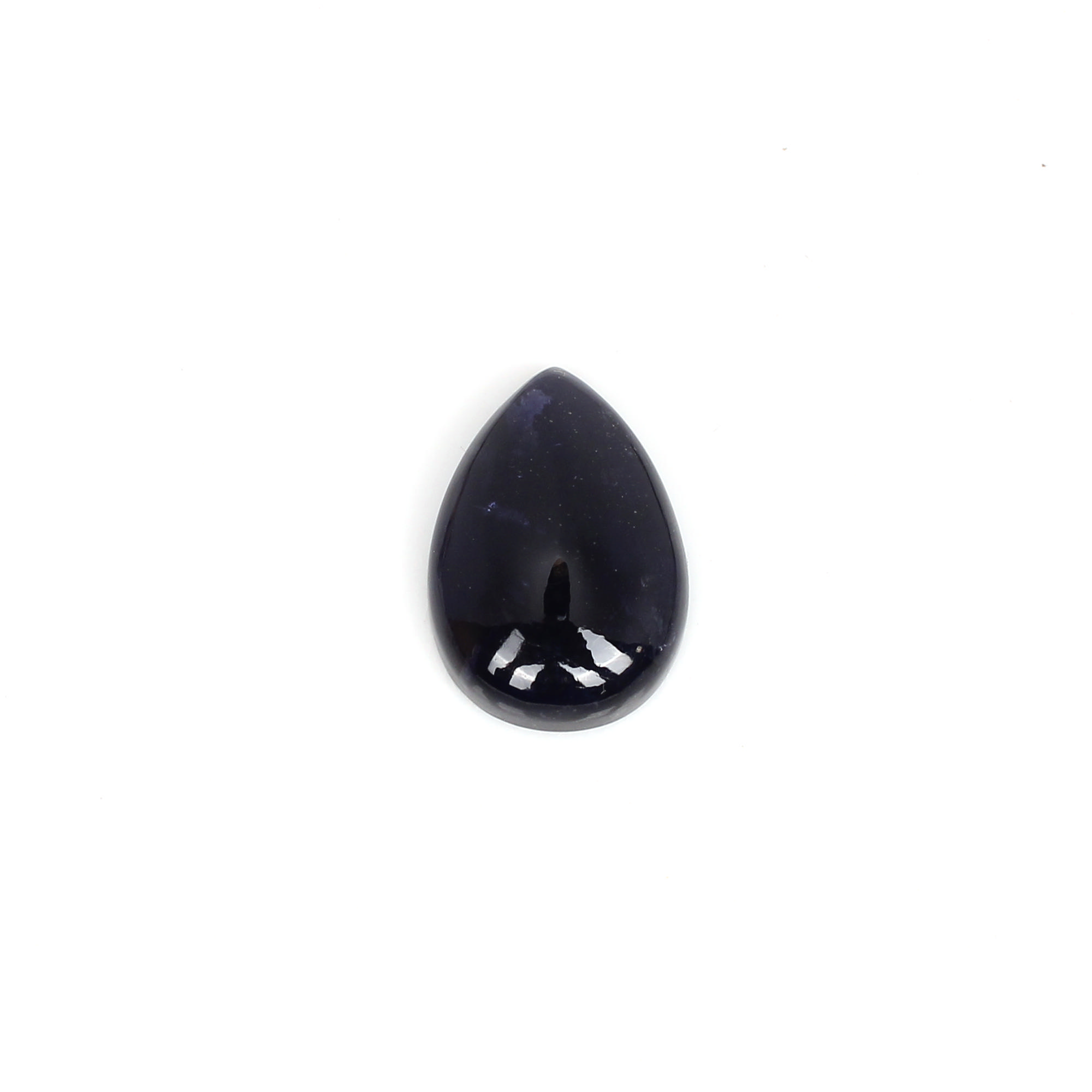Natural Iolite 24x16mm Pear Cab 1850cts