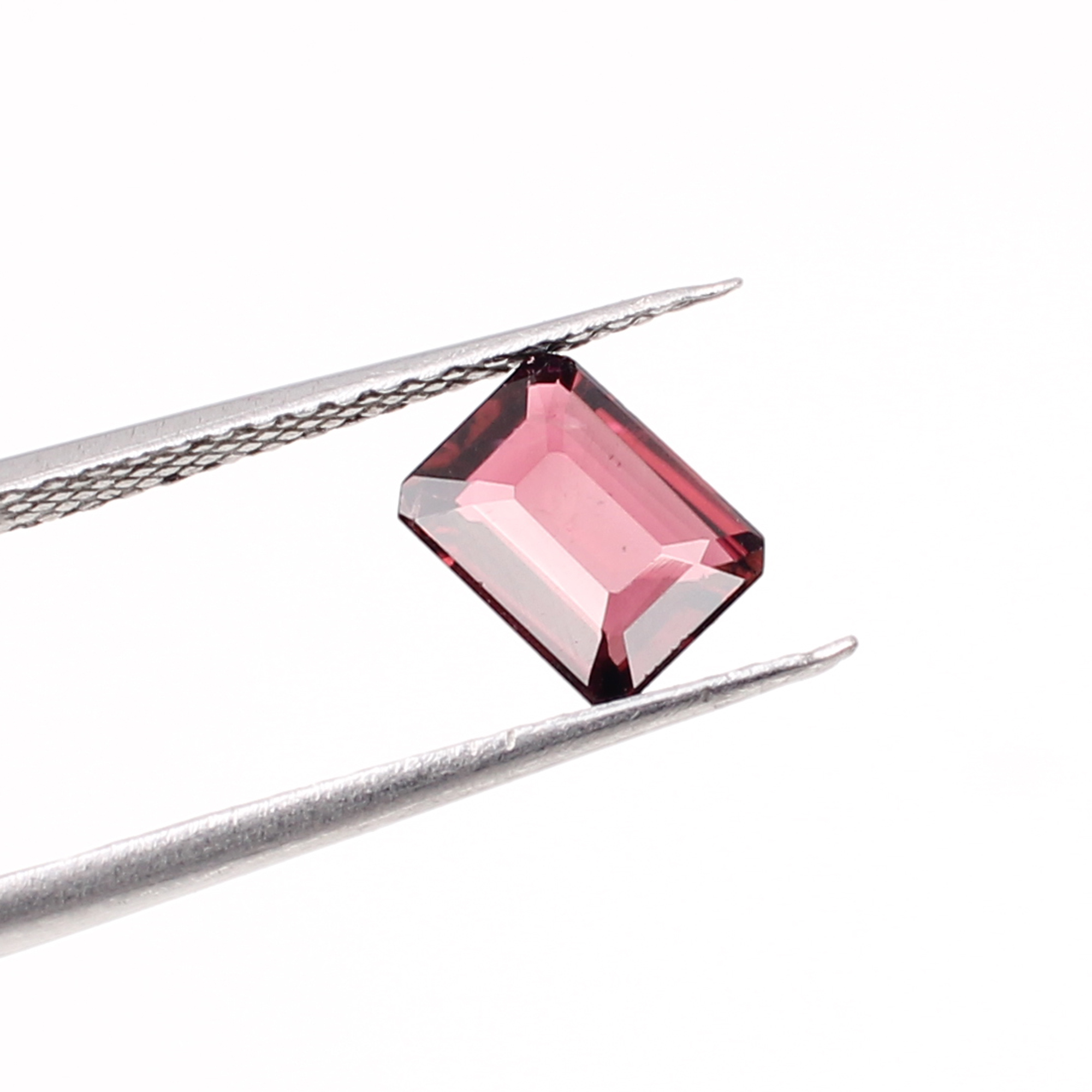 Natural Pink Tourmaline 8x6mm Rectangle Cut 15Cts Loose Gemstone