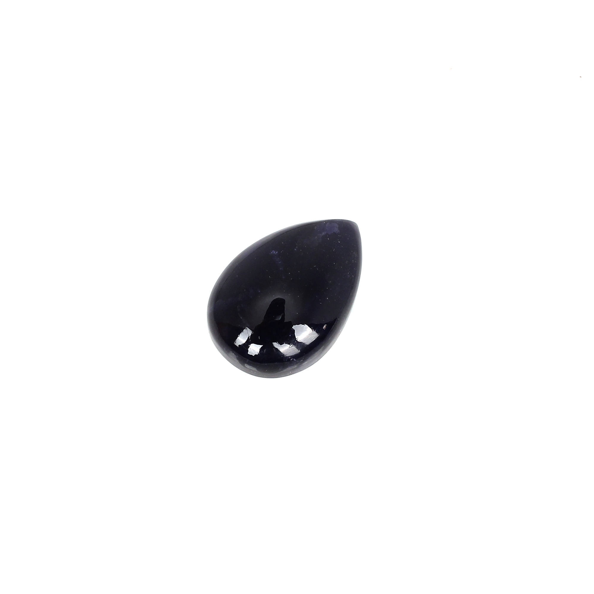Natural Iolite 24x16mm Pear Cab 1850cts